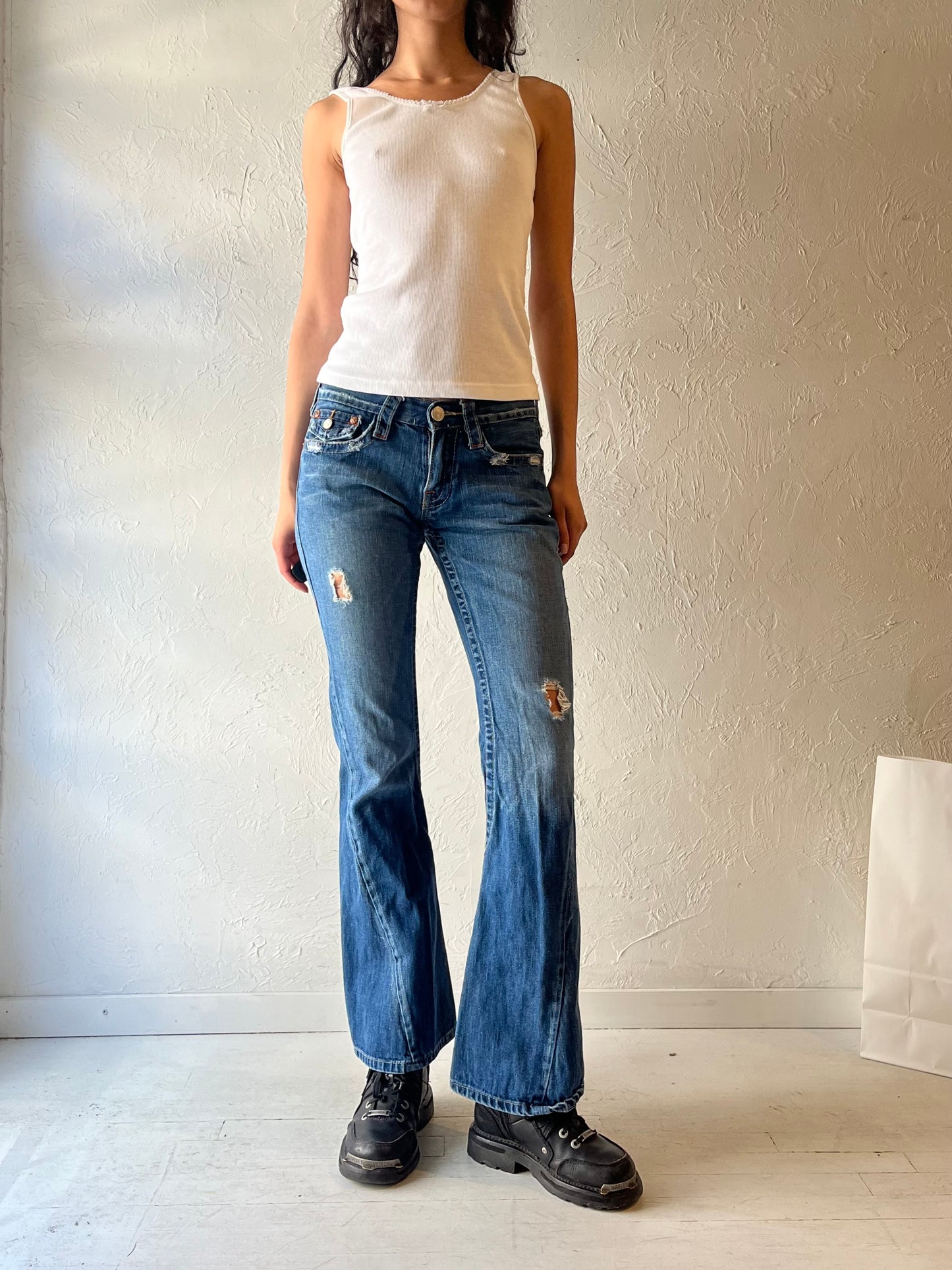 Y2K ‘True Religion’ Low Rise Jeans / Small
