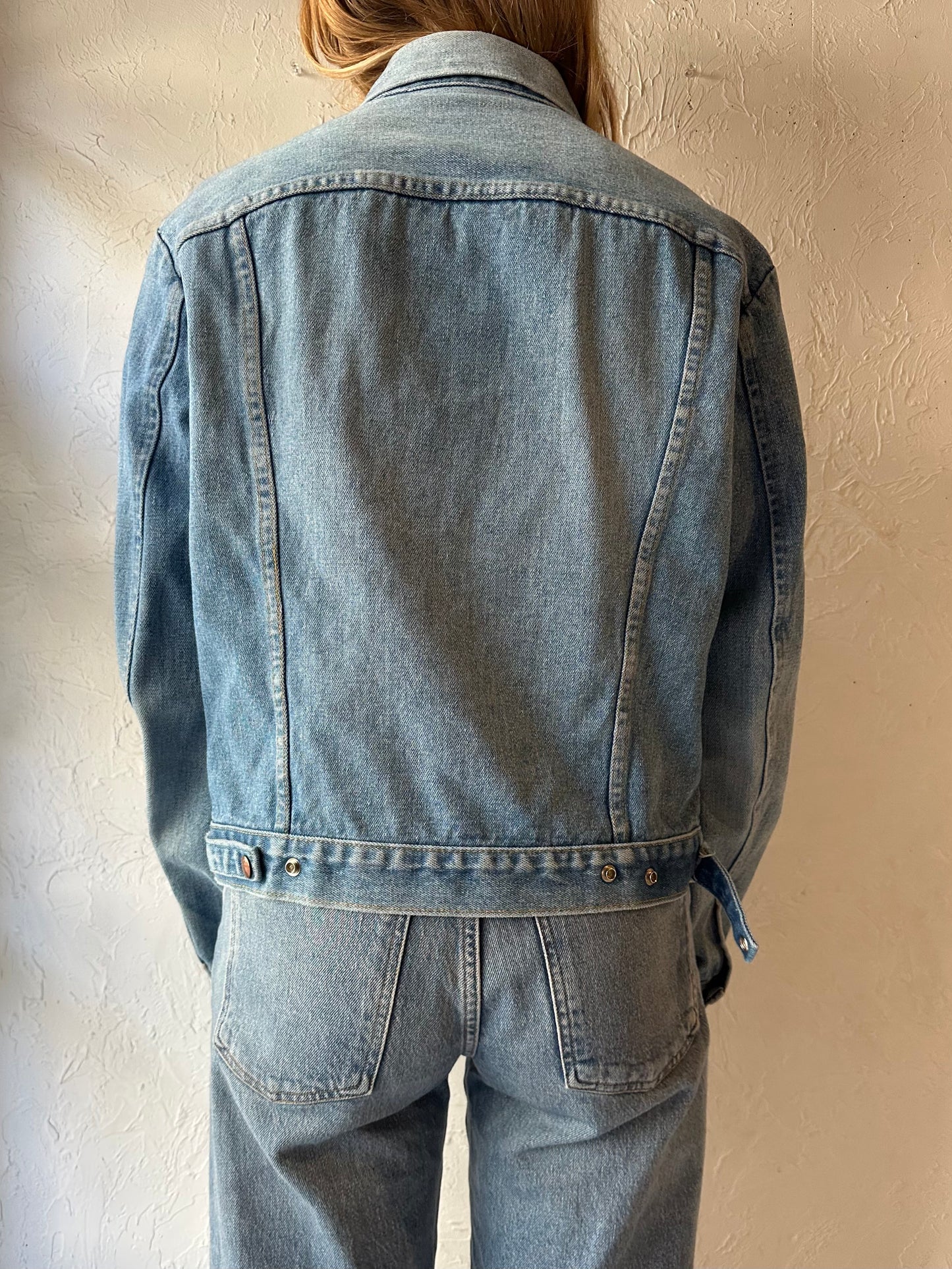 70s ‘GWG’ Snap Up Denim Jacket / Medium