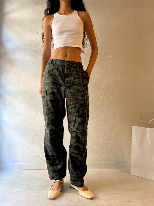 Vintage Camouflage Cargo Pants / Medium