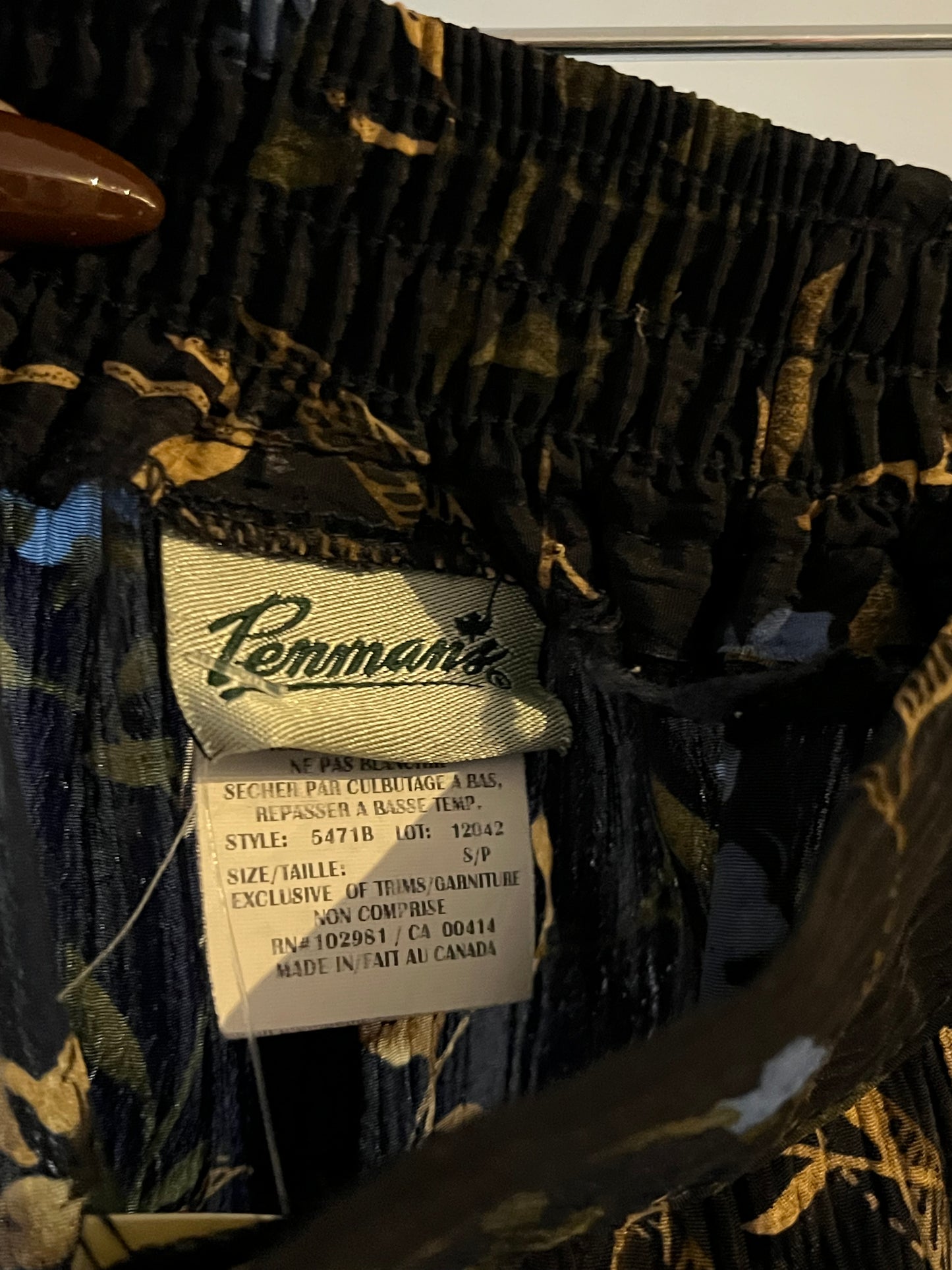 Y2k 'Penmans' Floral Skirt / Small