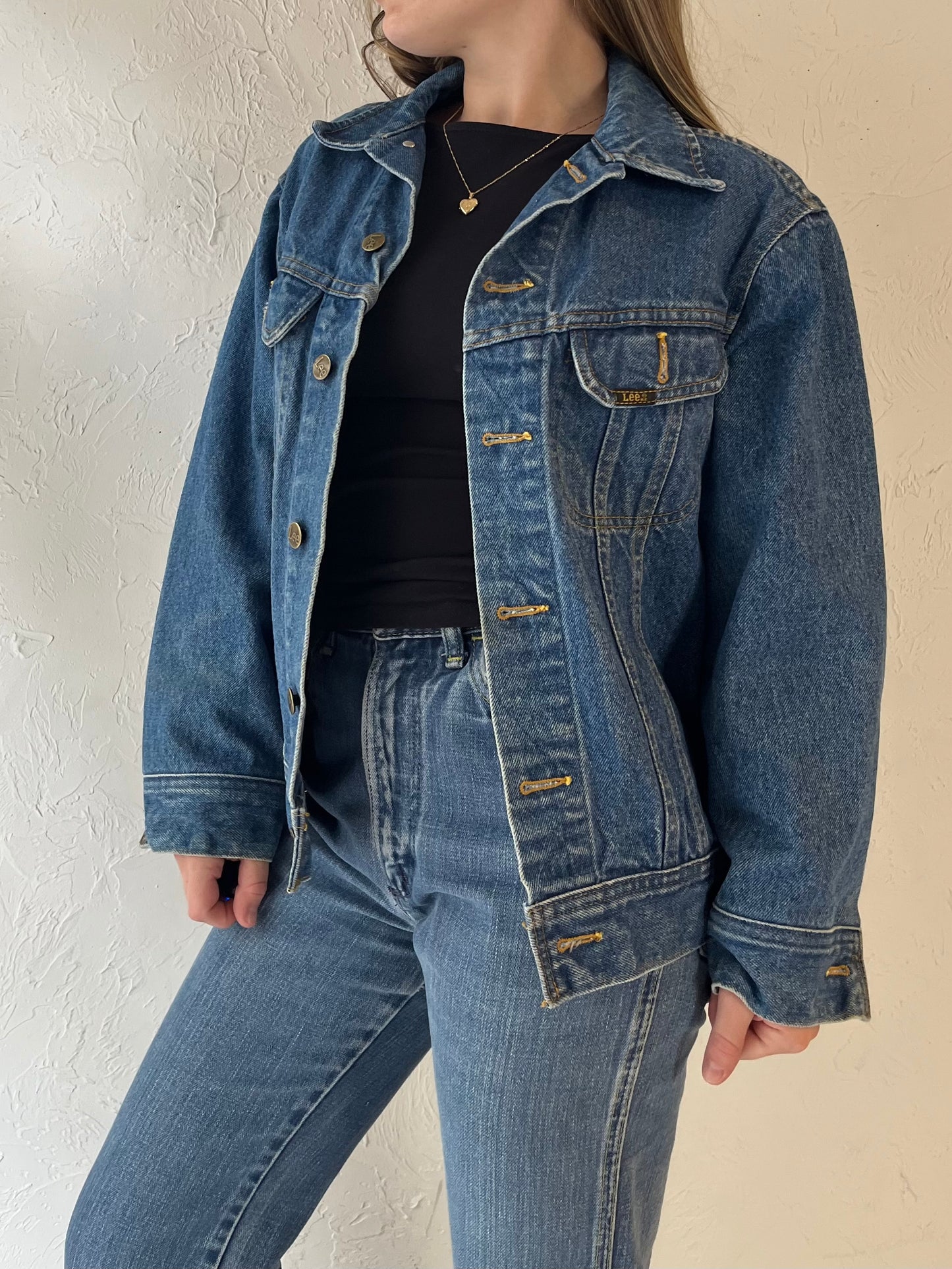 90s 'Lee' Denim Jacket / Made in Canada / Medium