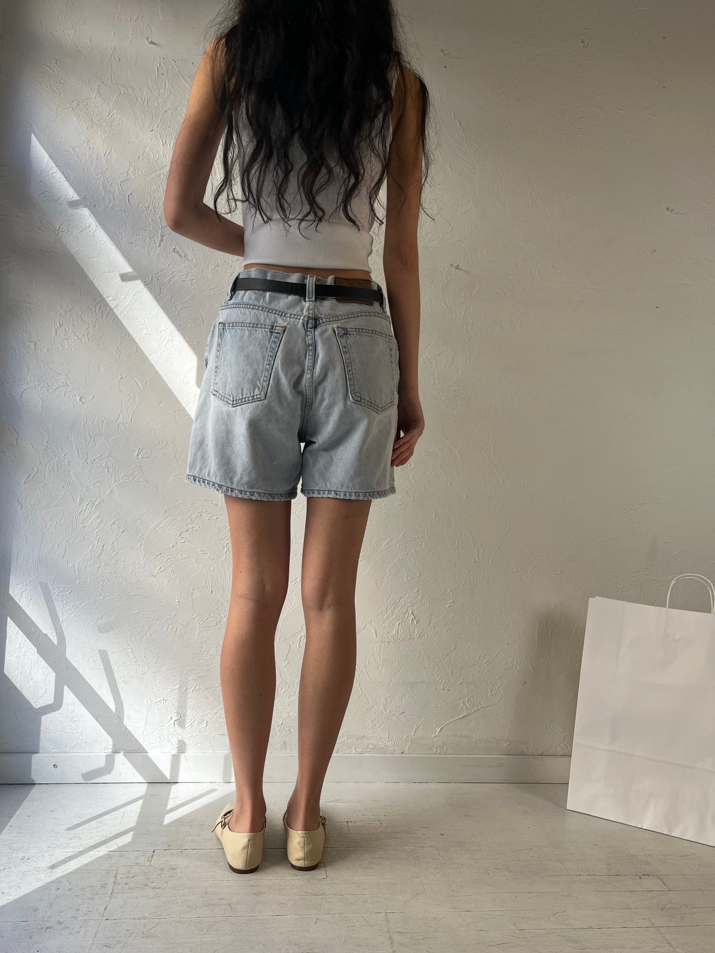 90s ‘Calvin Klein’ Denim Shorts / Medium