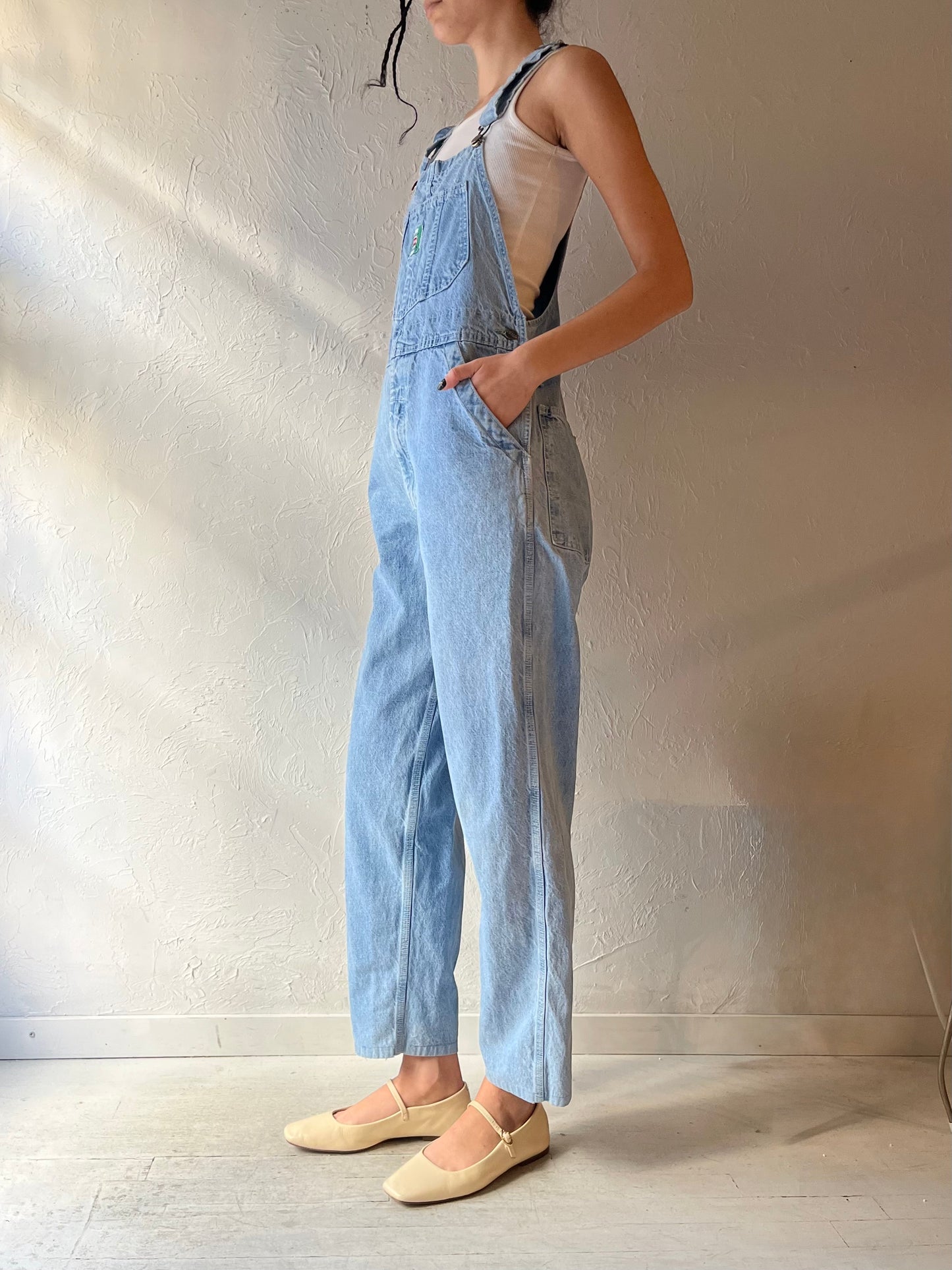 90s 'Ikeda' Denim Overalls / Small