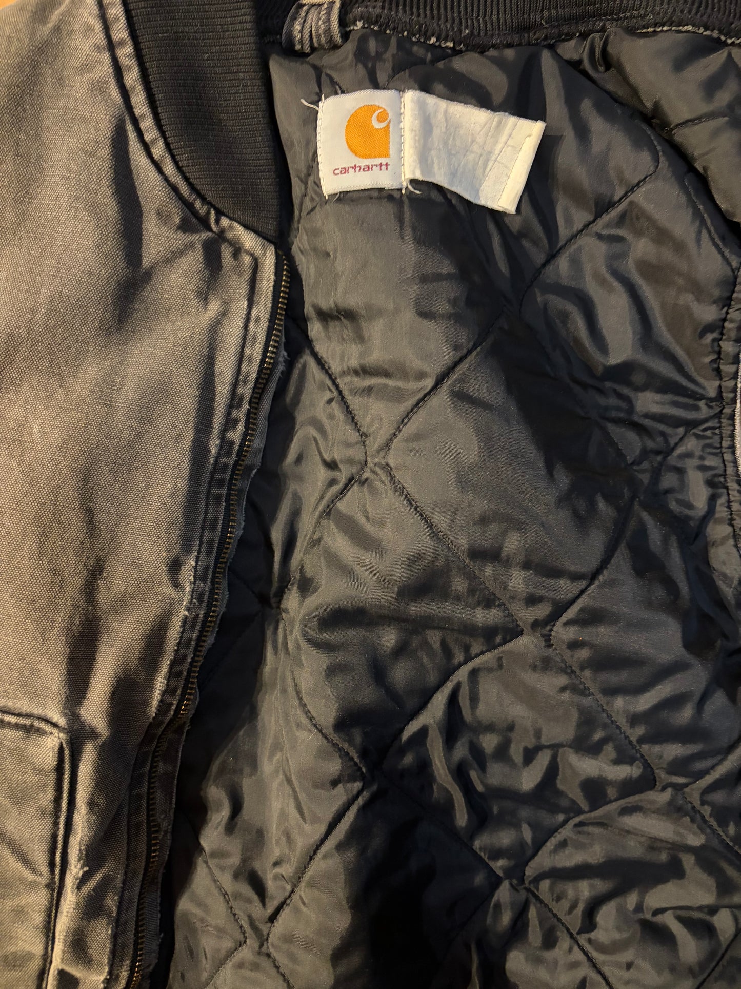 Vintage 'Carhartt' Workwear Denim Vest / Small