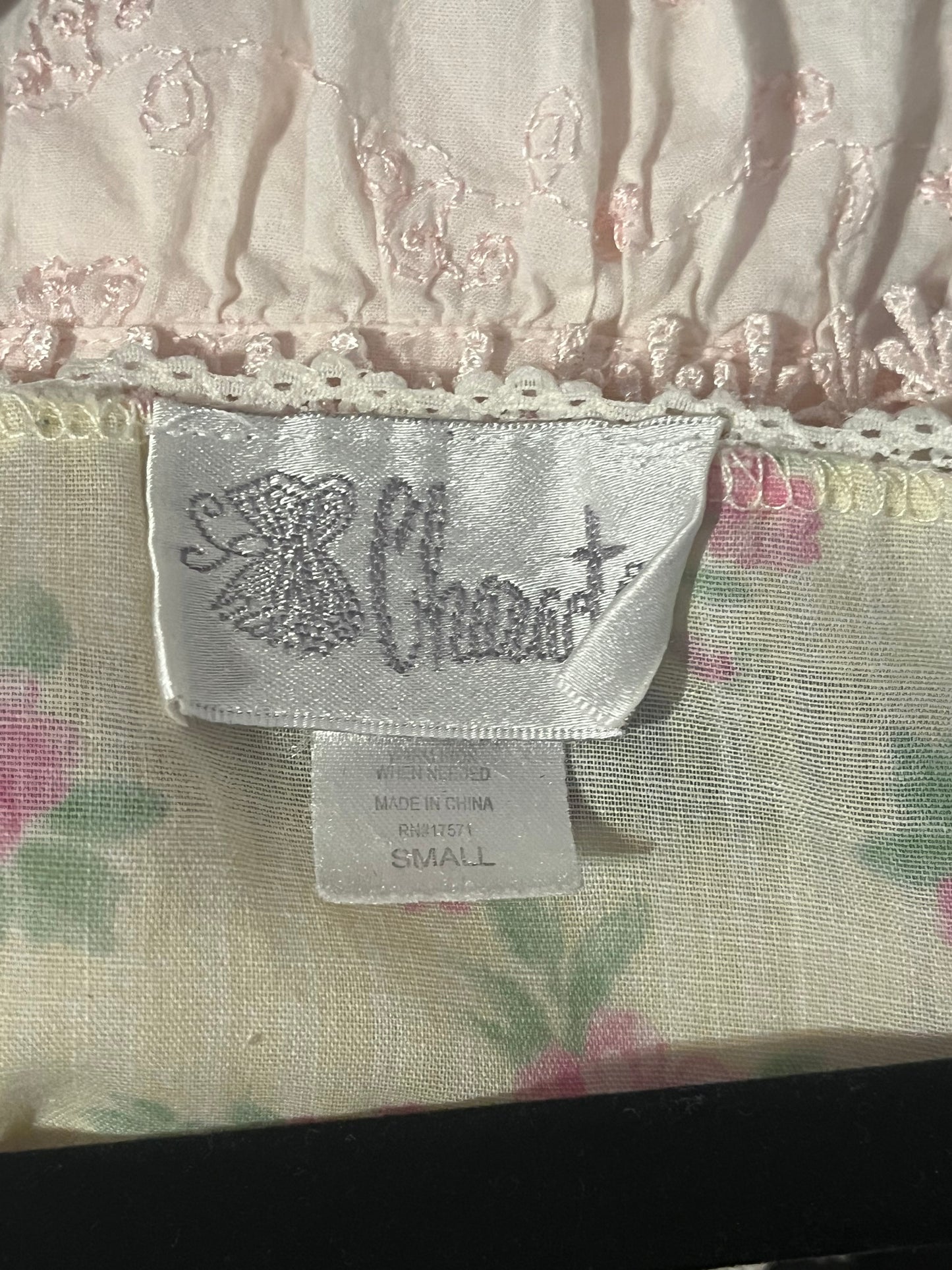 Y2k 'Characters' Floral Boho Cottagecore Summer Nighty Dress / Small