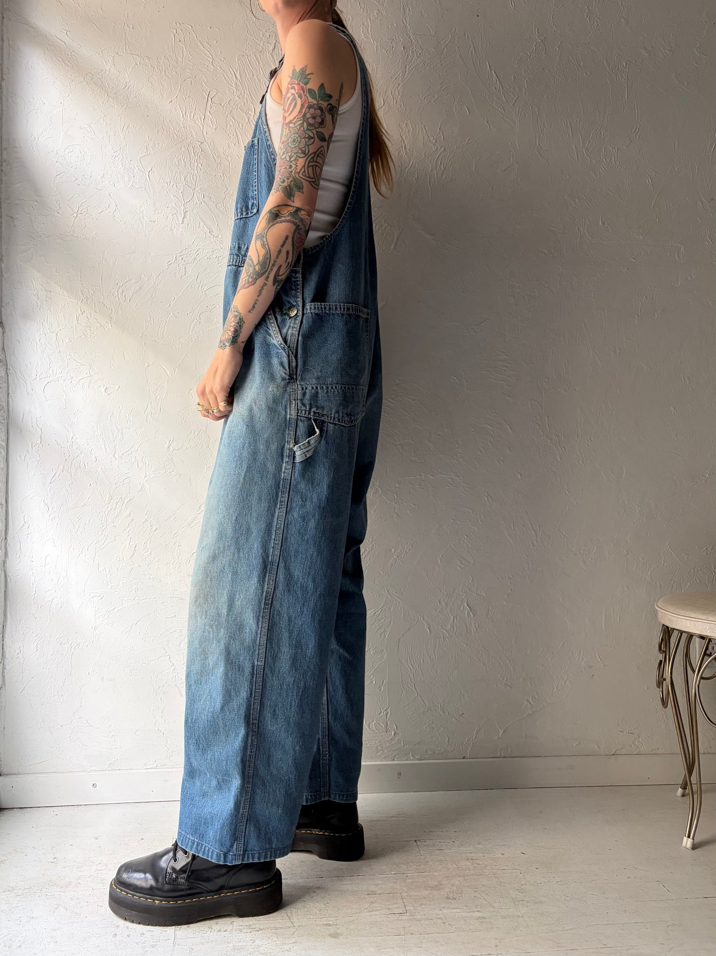90s 'Osh Kosh' Denim Overalls / Medium