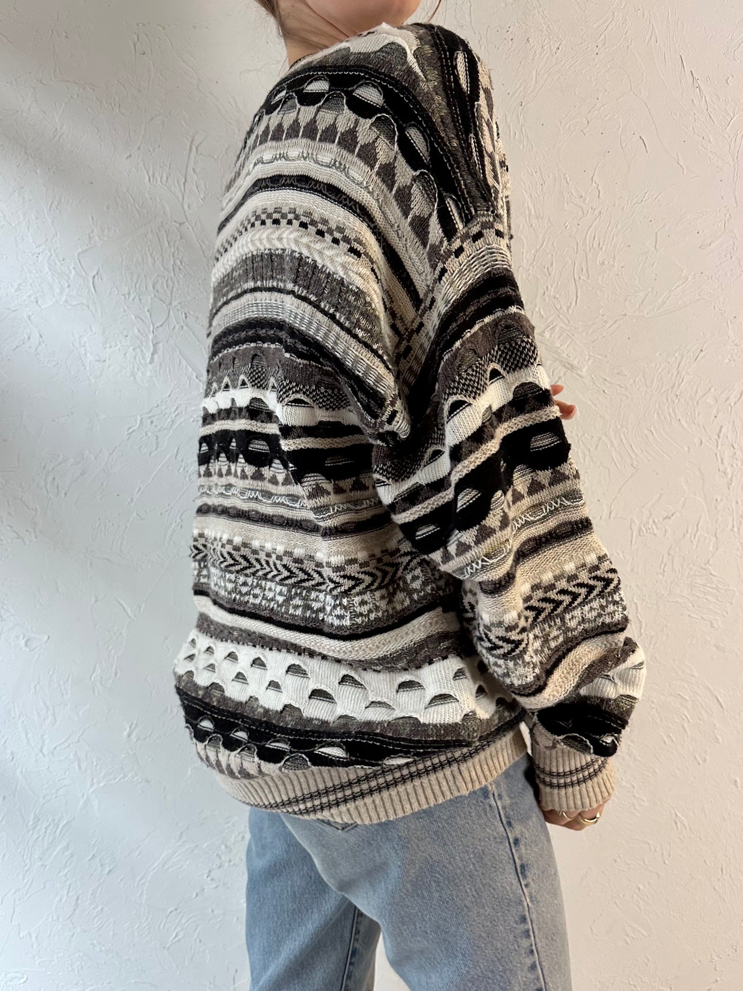 90s 'Florence Tricot' Coogie Style Sweater / XL