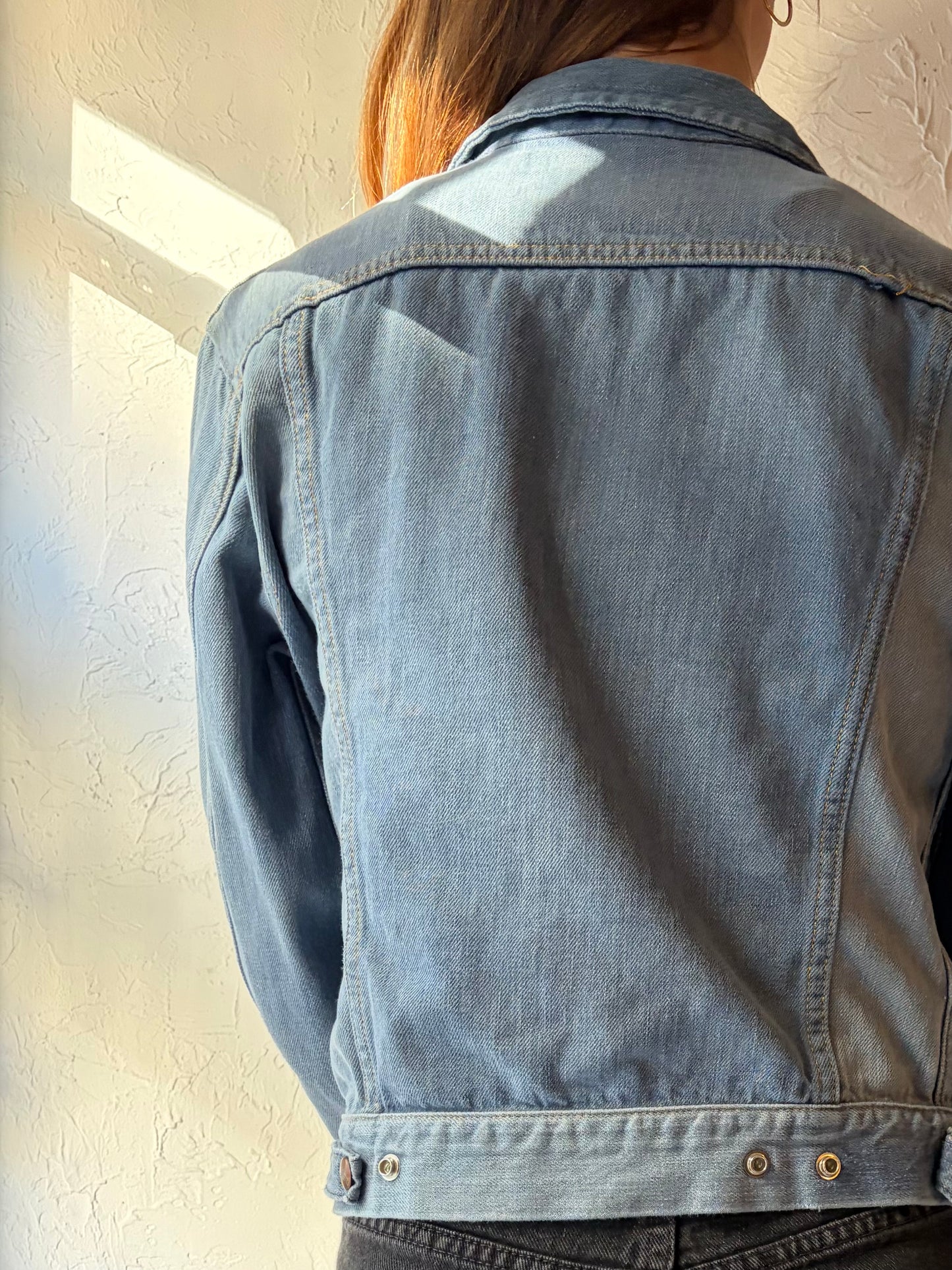 70s 'GWG Kings' Denim Jacket / Small