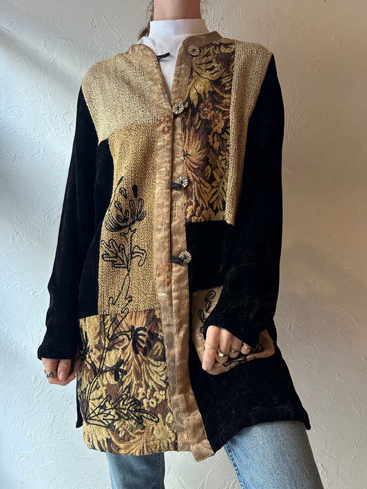 90s 'Allure' Tapestry Coat / Medium