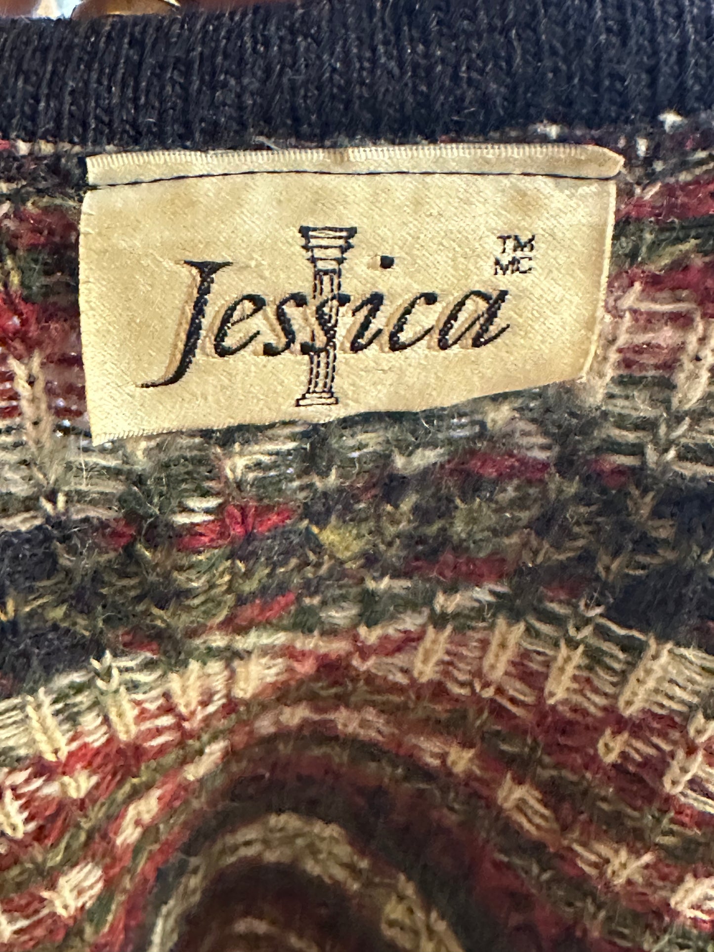90s ‘Jessica’ Knit Vest / Medium