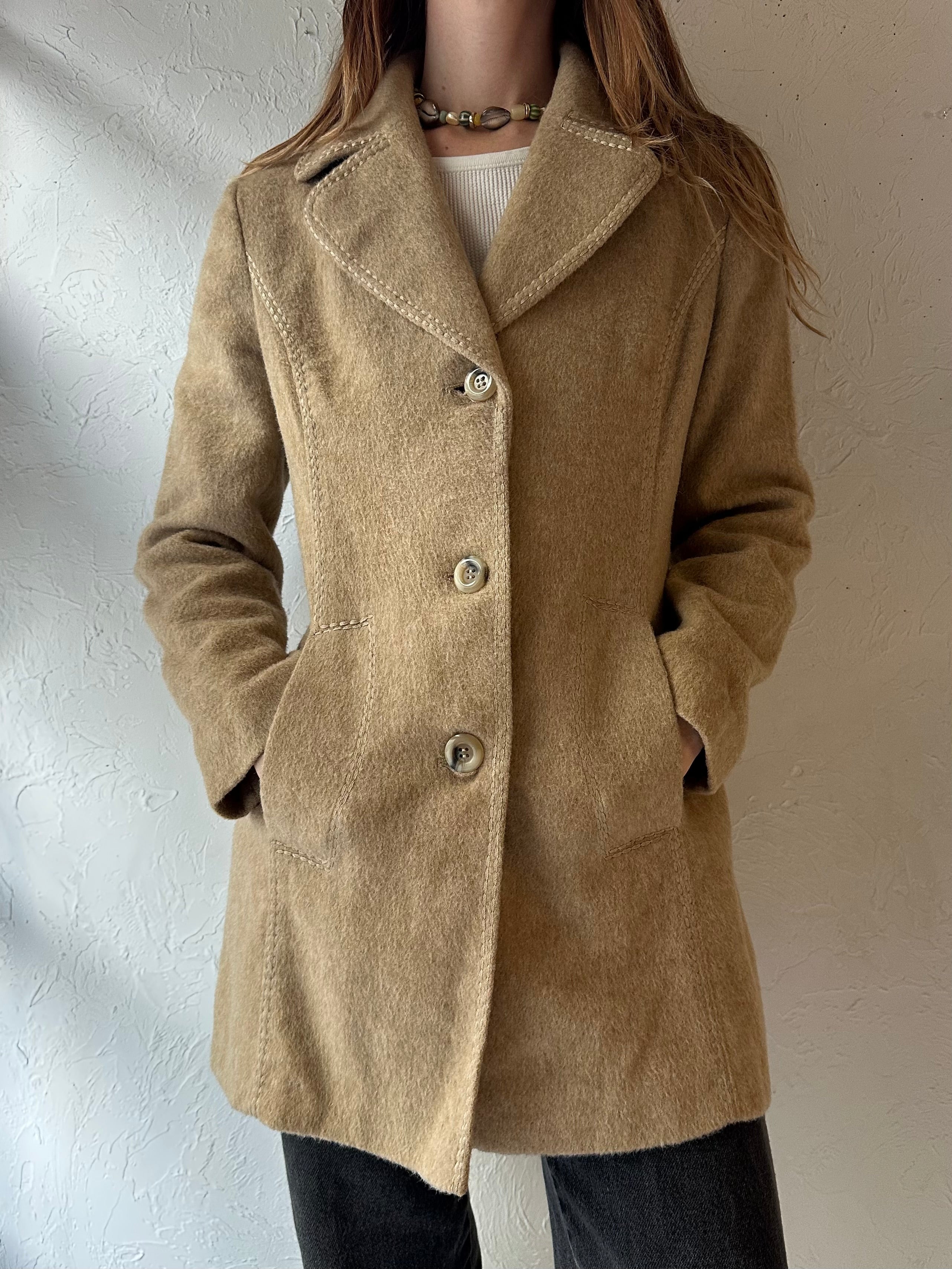 70s 'Surrey Classics' Beige Wool Jacket / Small – Wildhoneygoods