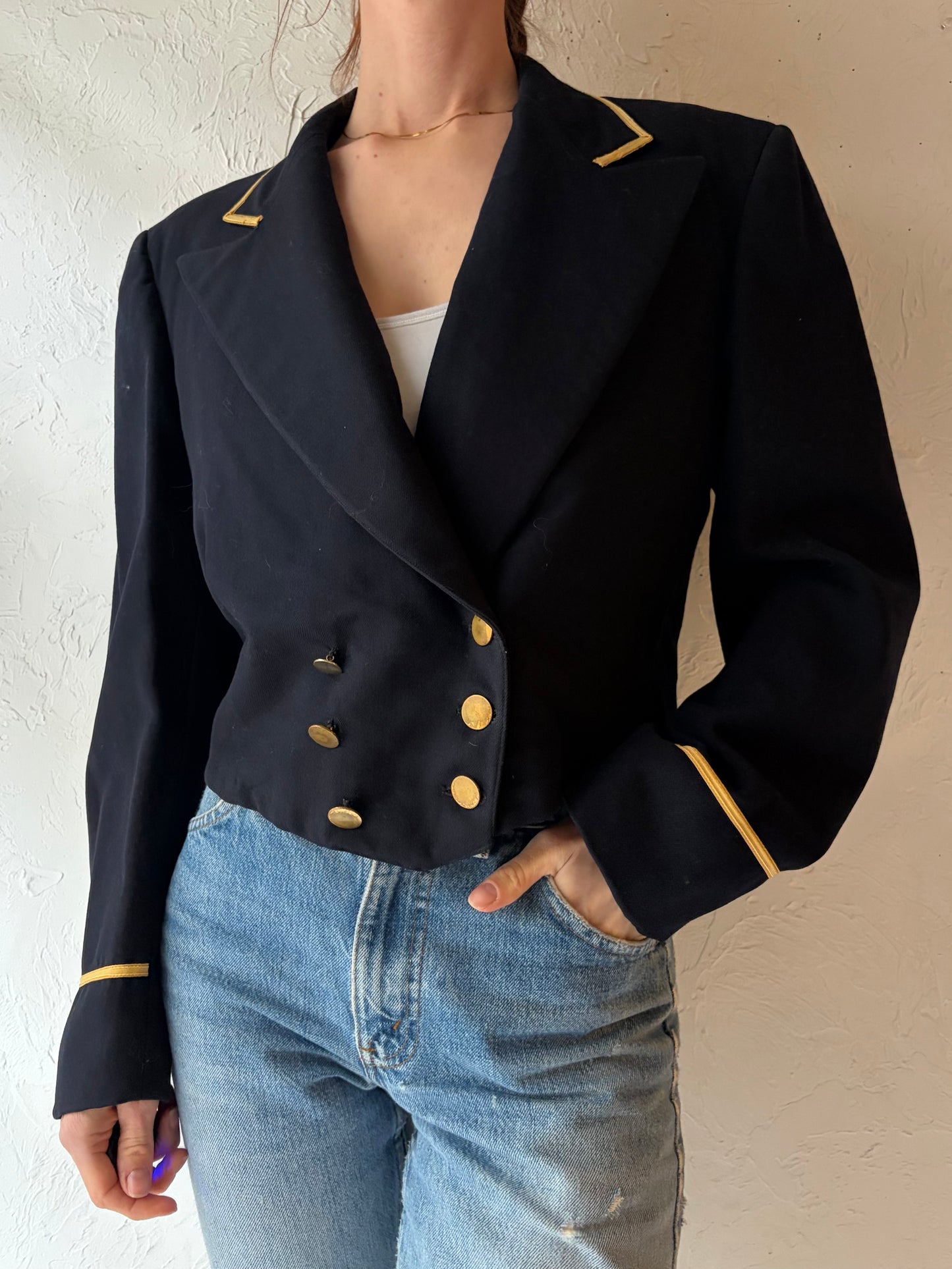 60s 'Gordon Campbell Ltd' Military Style Jacket / Medium