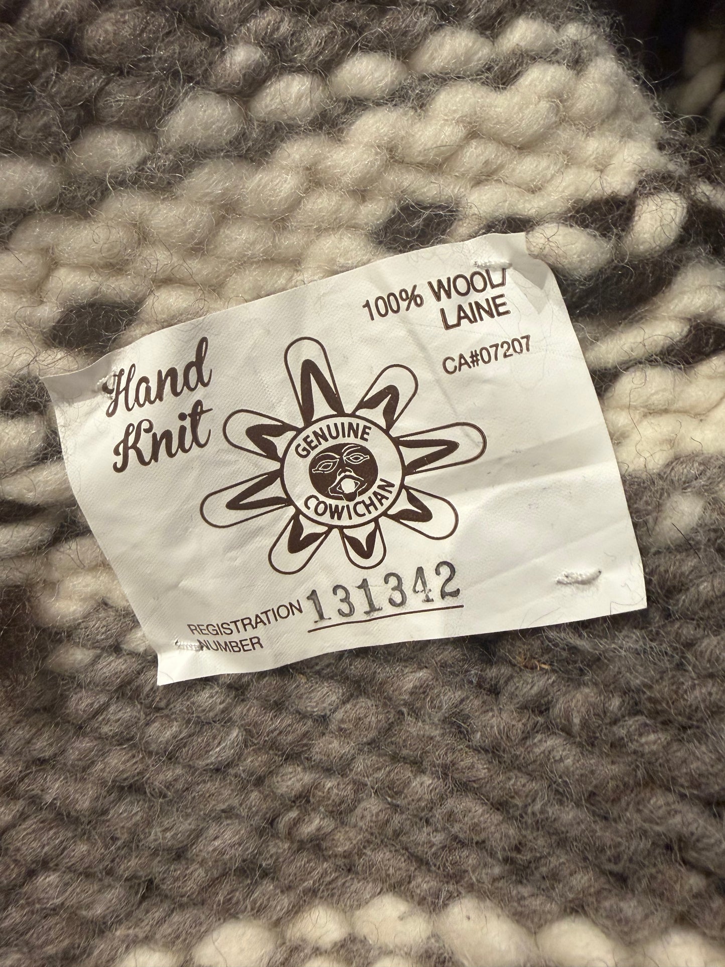 Kids Handknit Wool Laine Sweater / 12month