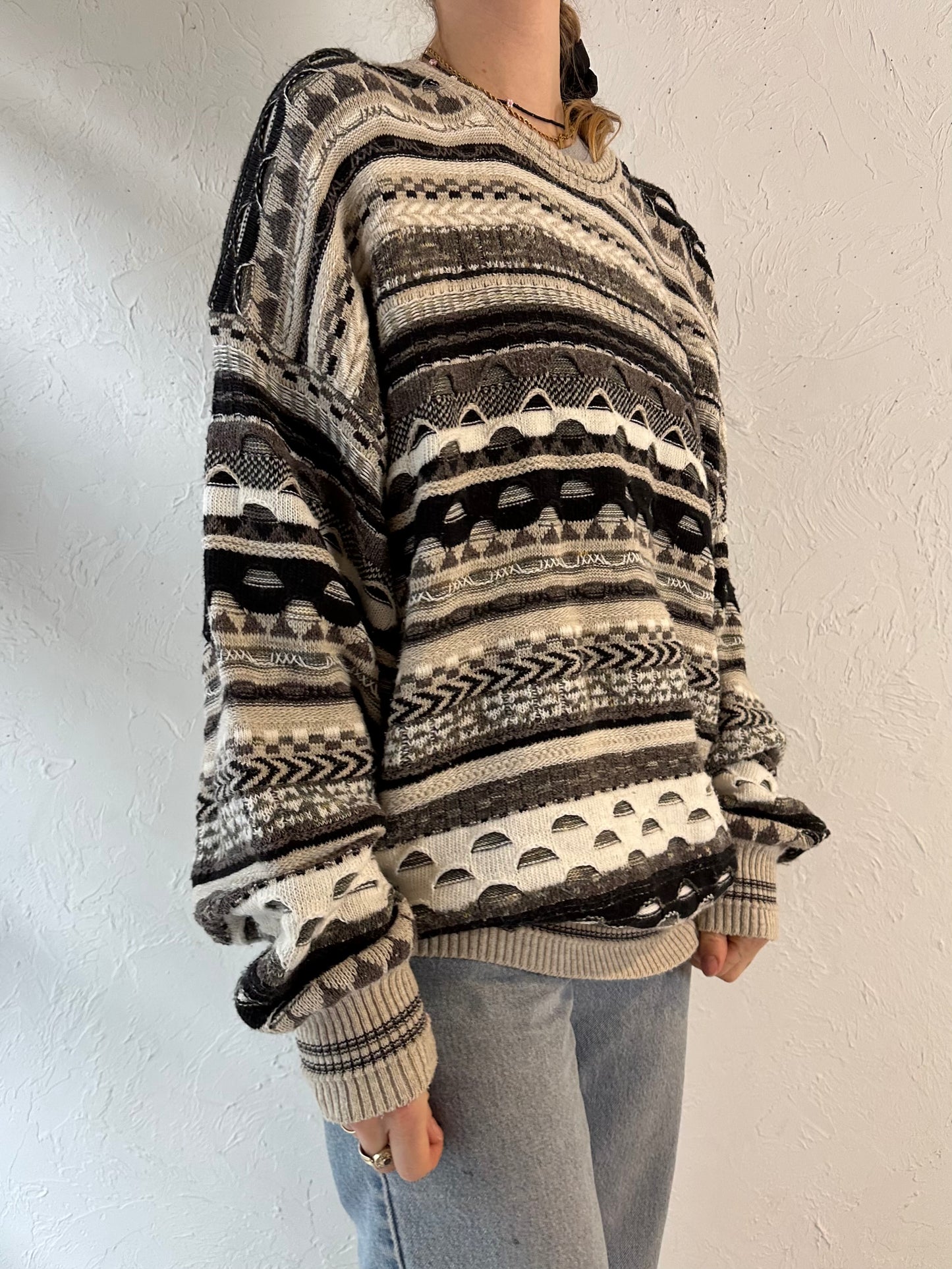 90s 'Florence Tricot' Coogie Style Sweater / XL