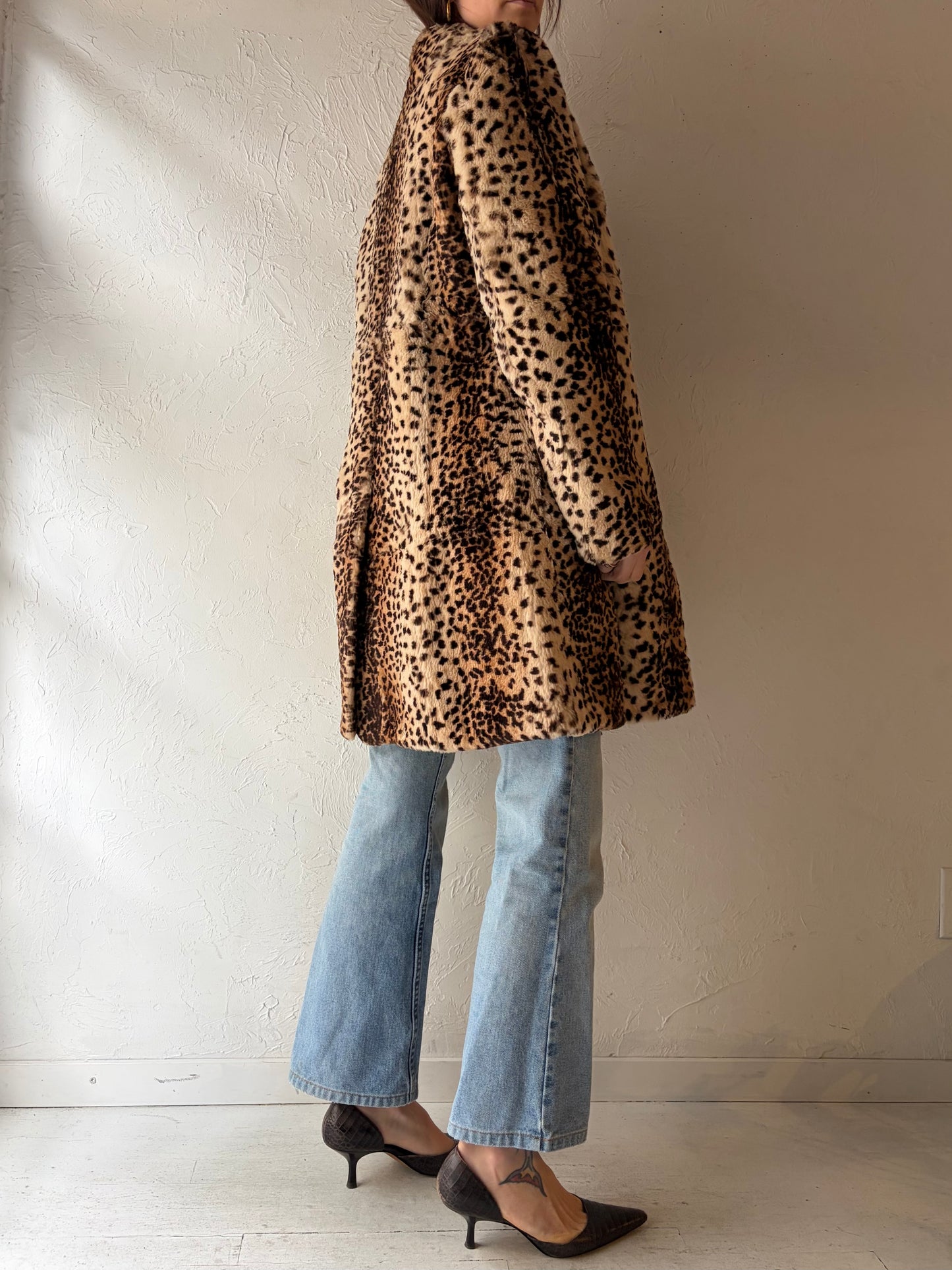 Y2K 'Marvin Richards' Fur Coat / Medium