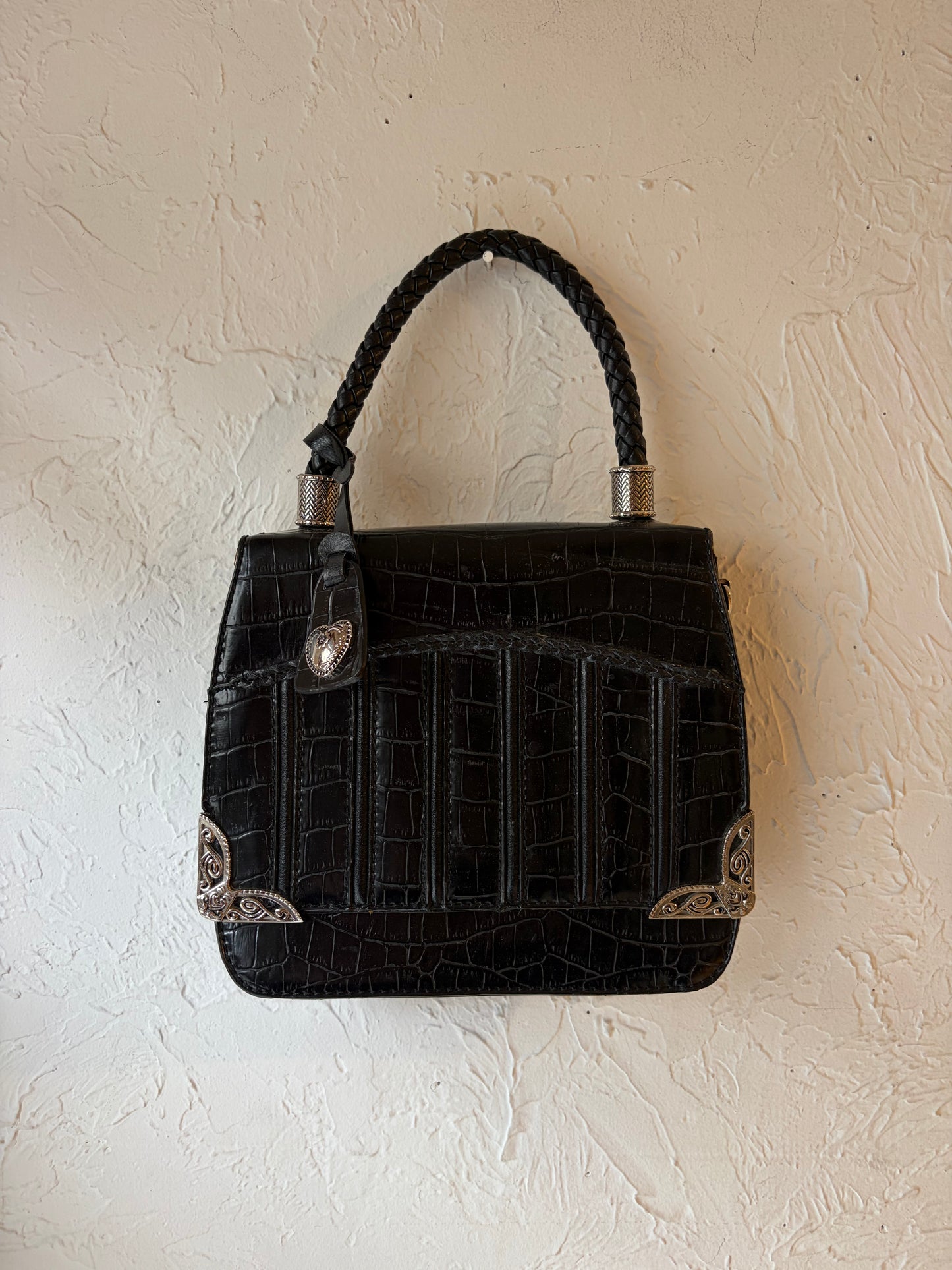Vintage American West Style Black Purse
