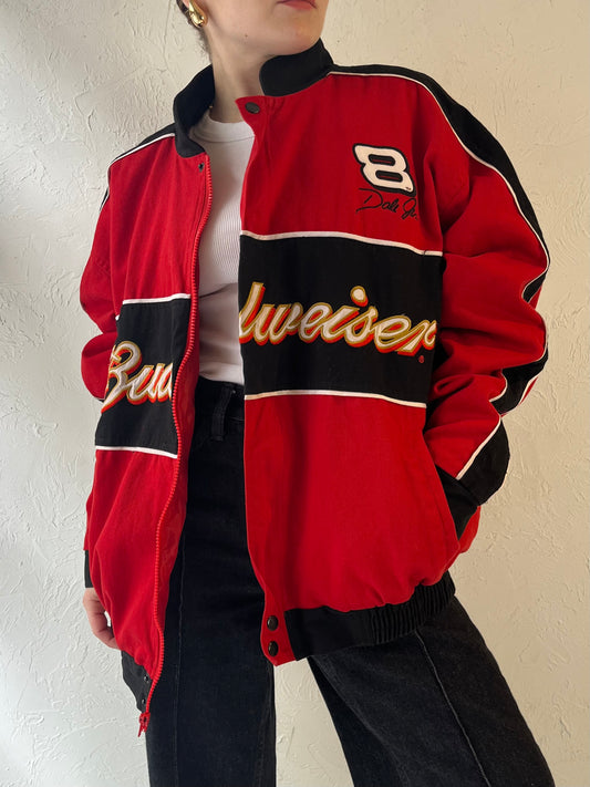 Vintage 'Winner's Circle' Dale Earnhardt Jr Nascar Budweiser Racing Jacket / L