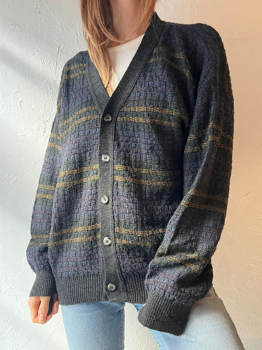 90s ‘Jantzen’ Acrylic Cardigan Sweater / Medium