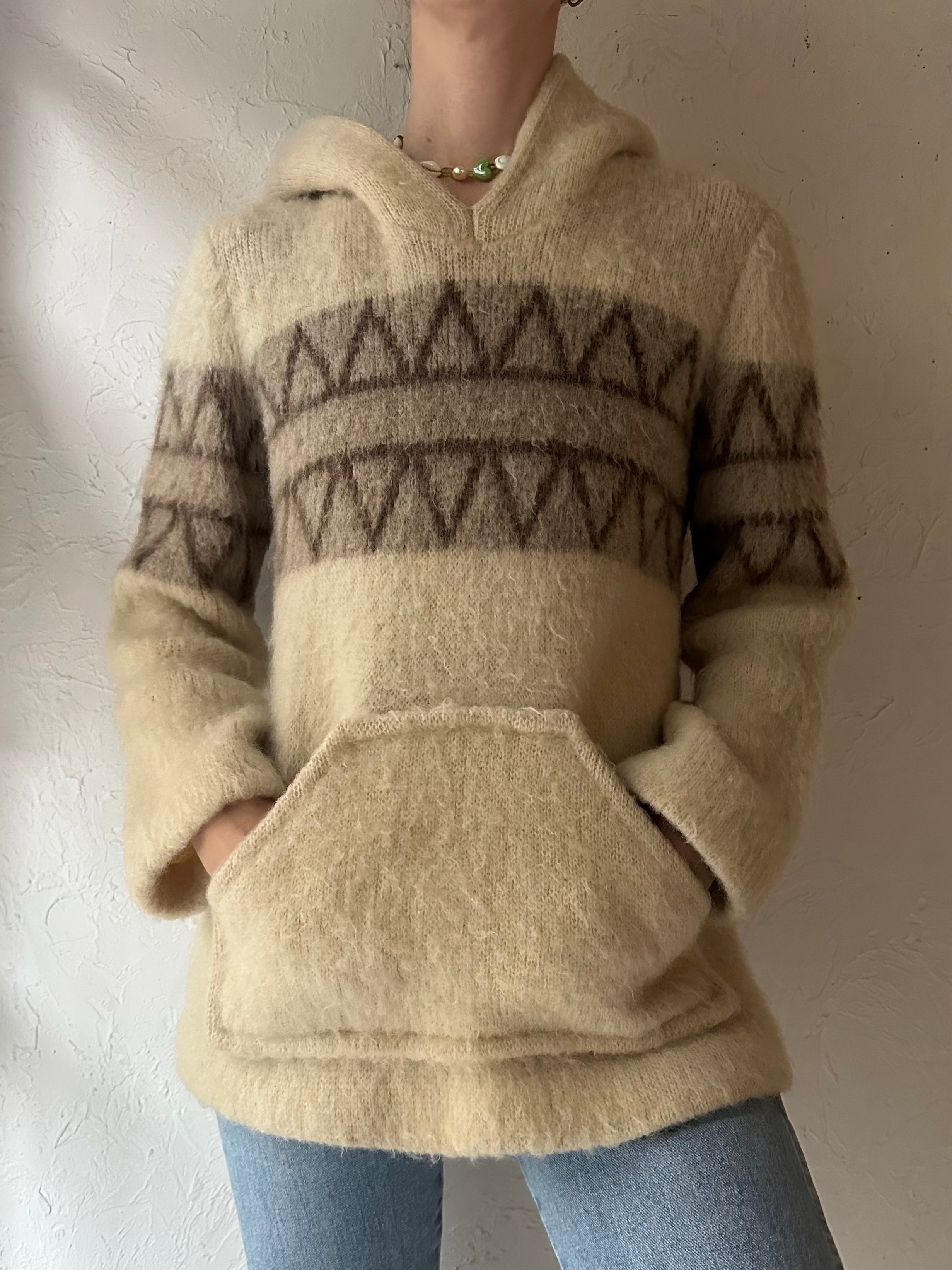 トップス 80s 90s unknown native cotton pullover Vintage 90s PATAGONIA Aztec Fleece Navajo / Native Style / Half