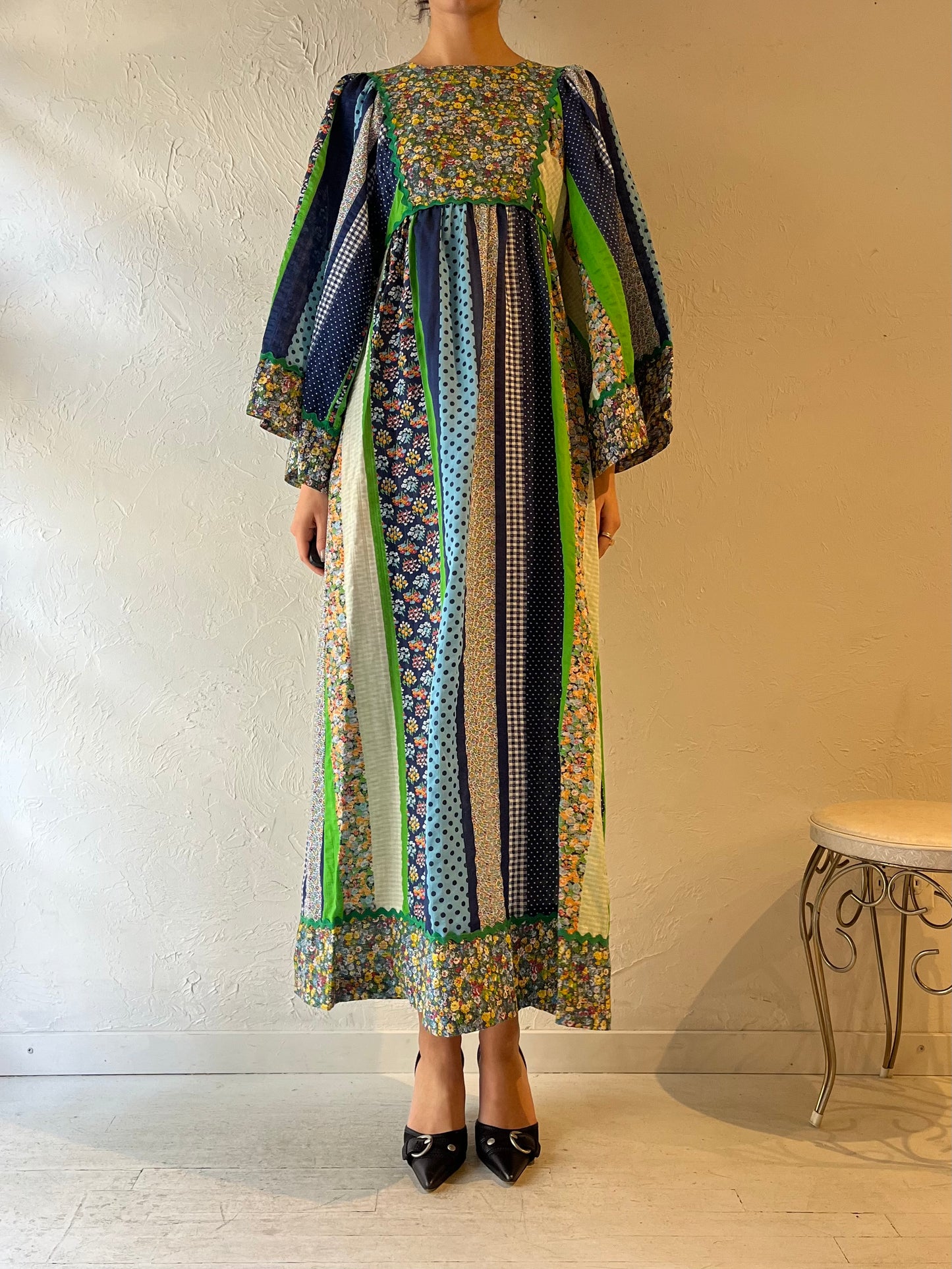 70s Handmade Maxi Dress