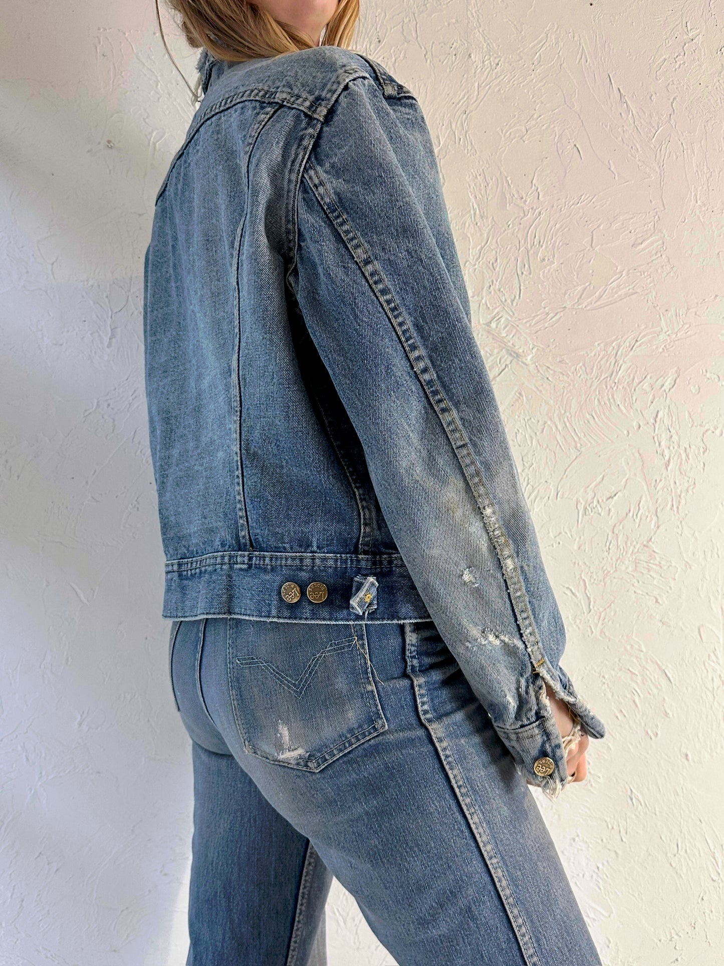 90s ‘Lee’ Blue Denim Jacket / Small