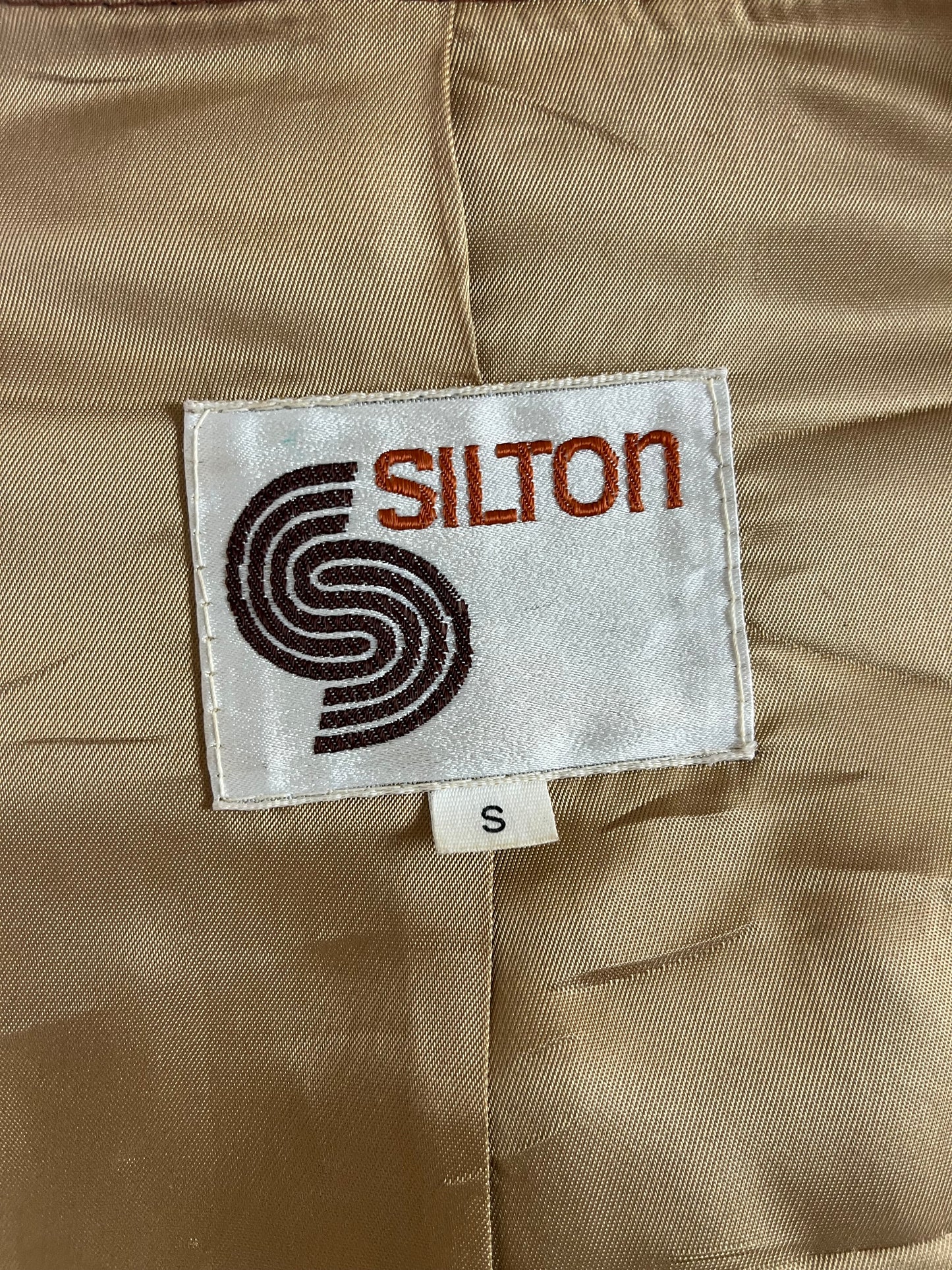 70s 'Silton' Brown Suede Vest / Small