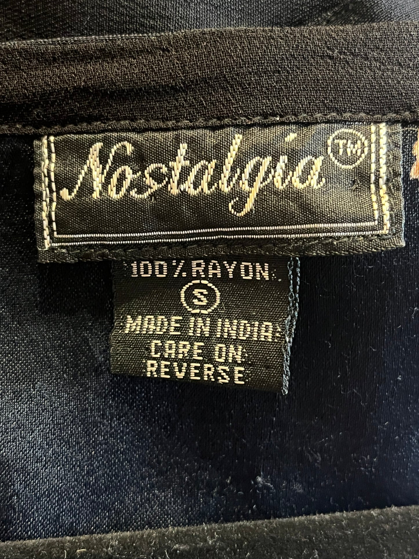 90s 'Nostalgia' Floral Long Sleeve Midi Dress / Small