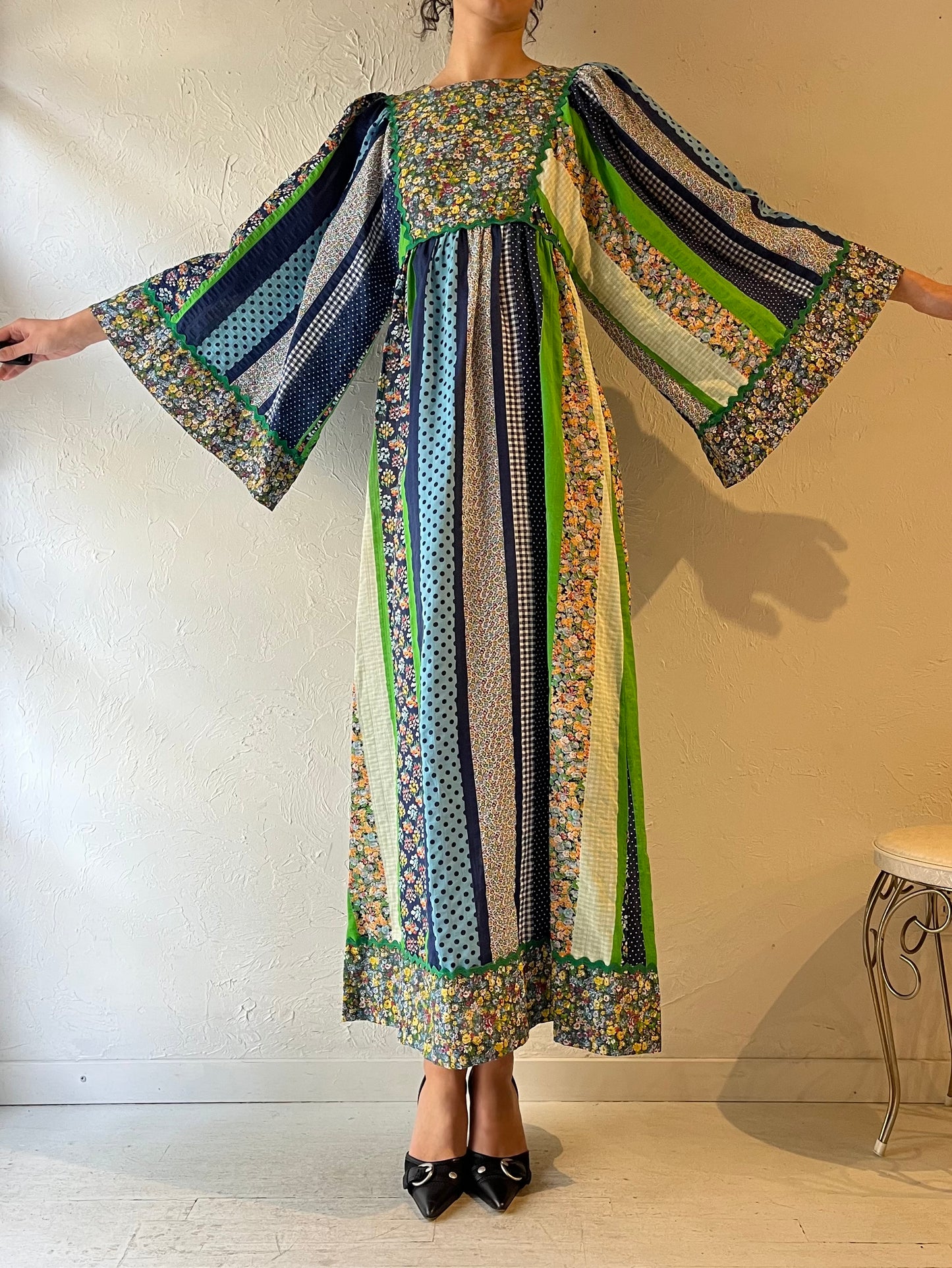 70s Handmade Maxi Dress
