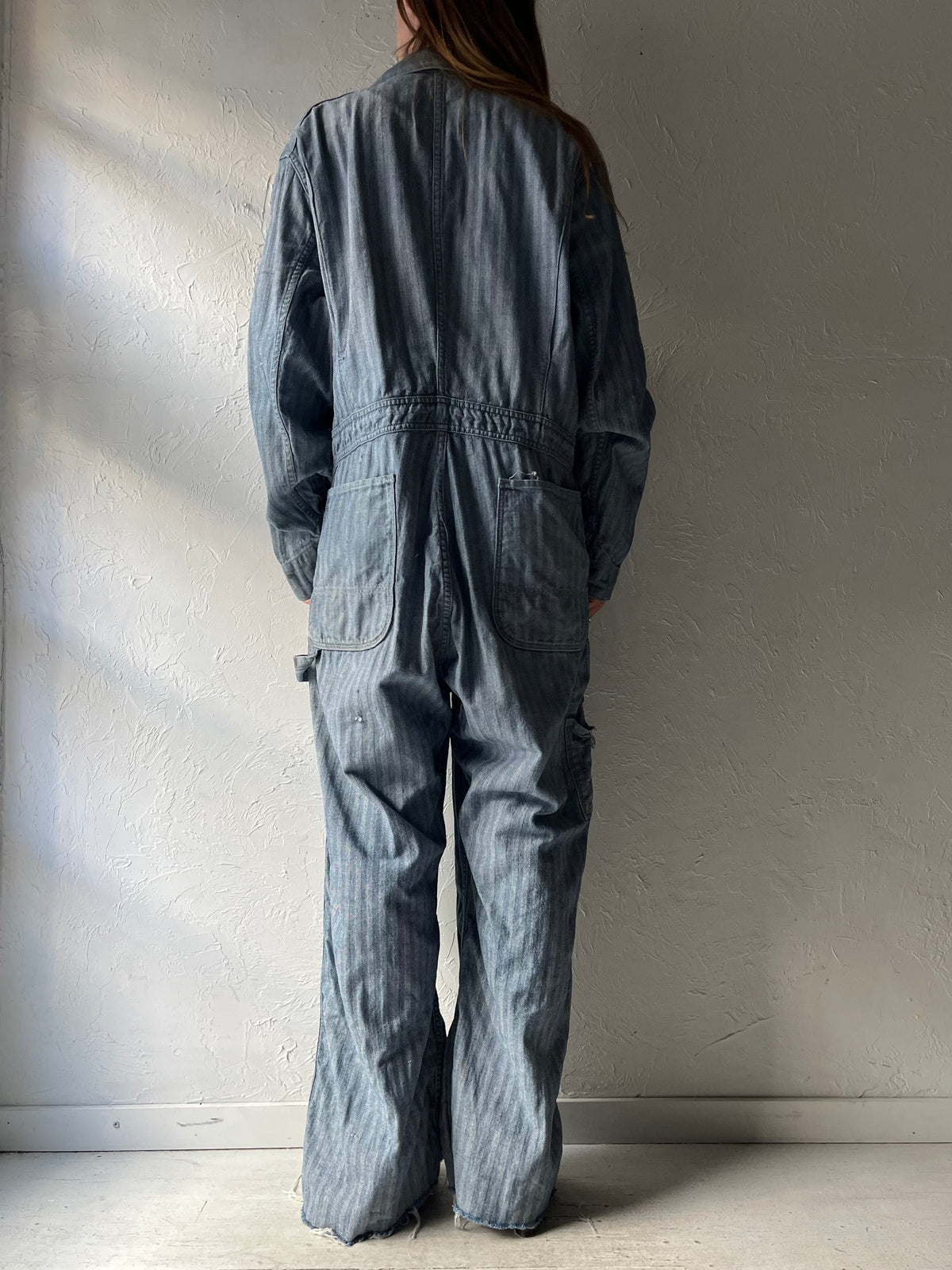 60s 'Blue Bell' Work Wear Boiler Suit / Large
