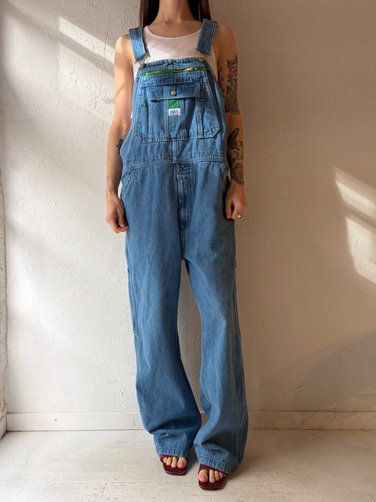 Y2k 'Liberty' Denim Overalls / Large