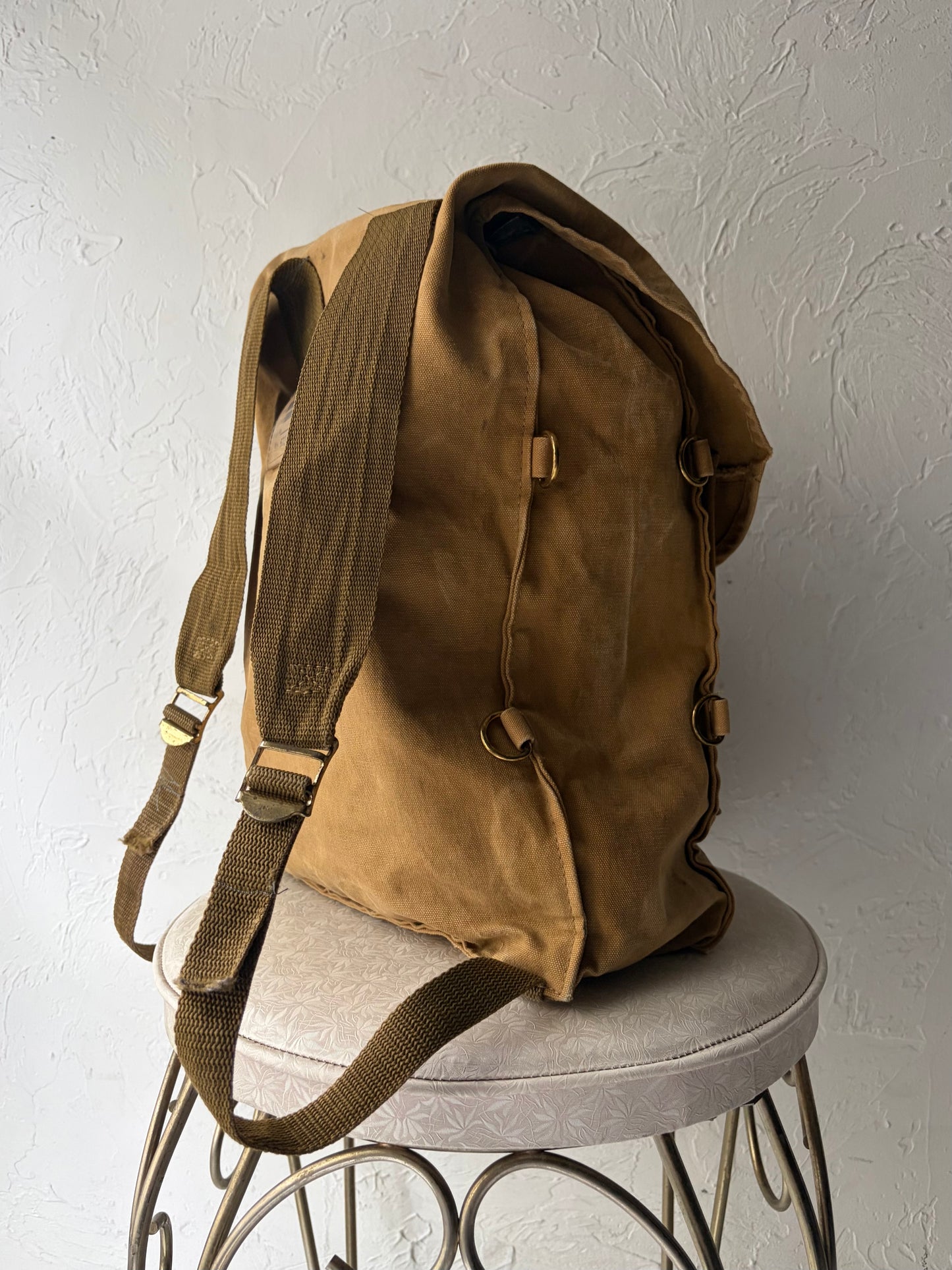 Vintage 'Boy Scouts' Canvas Backpack