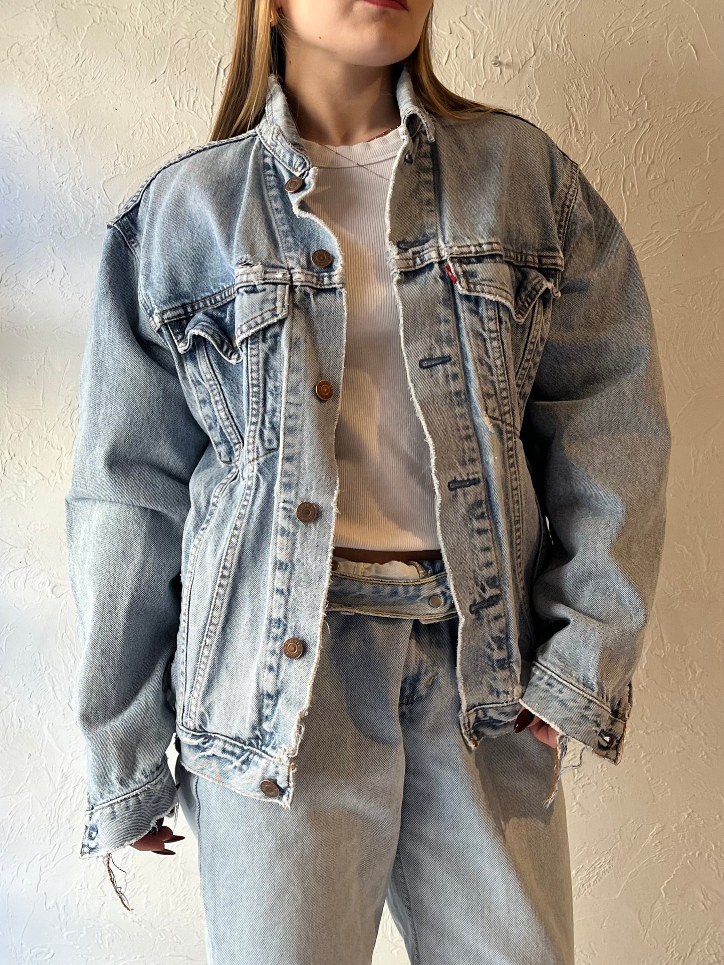 Vintage ‘Levi’s’ Thrashed Denim Jacket / XS