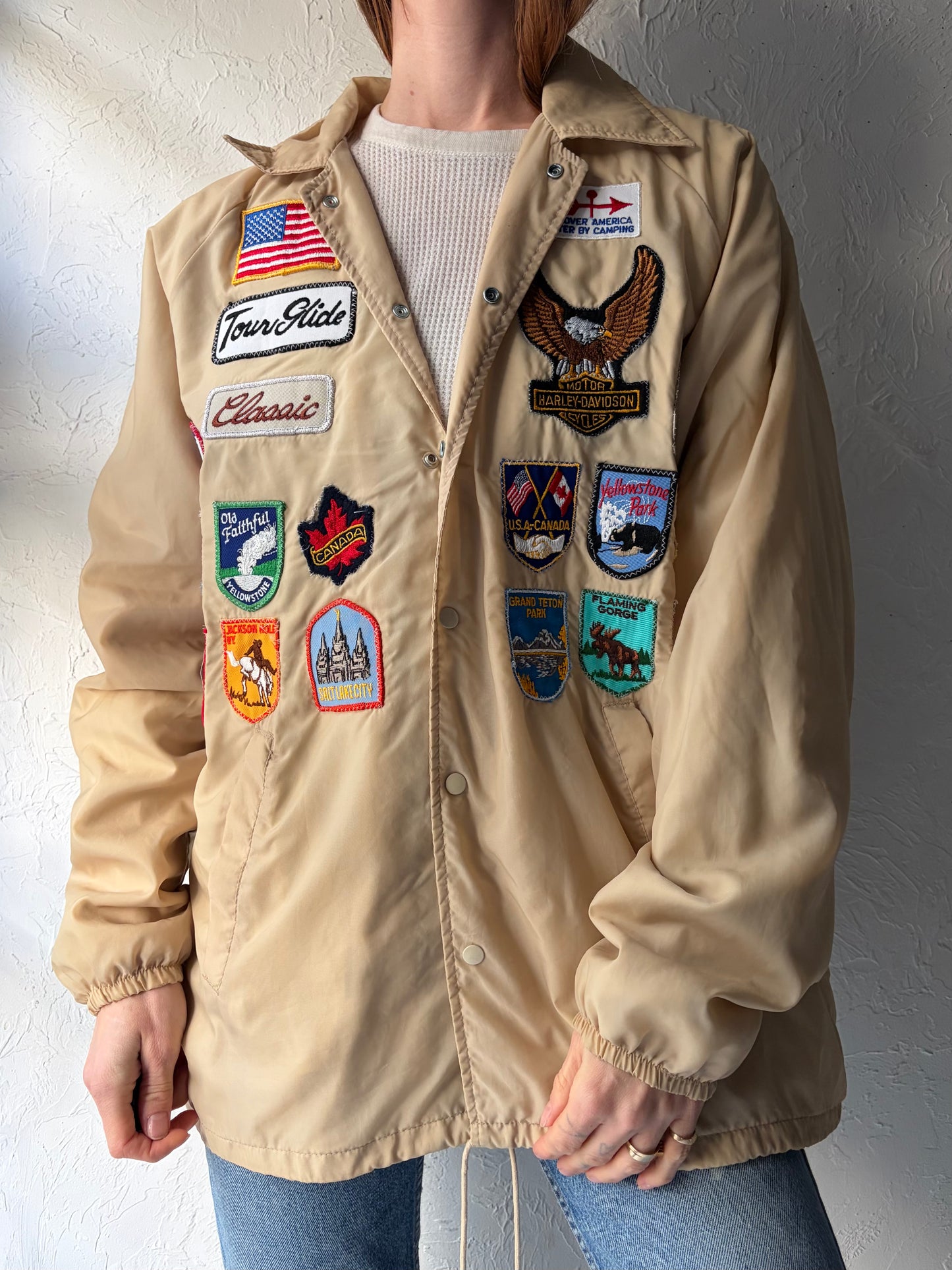 70s 'Sears' Patch Jacket / Large