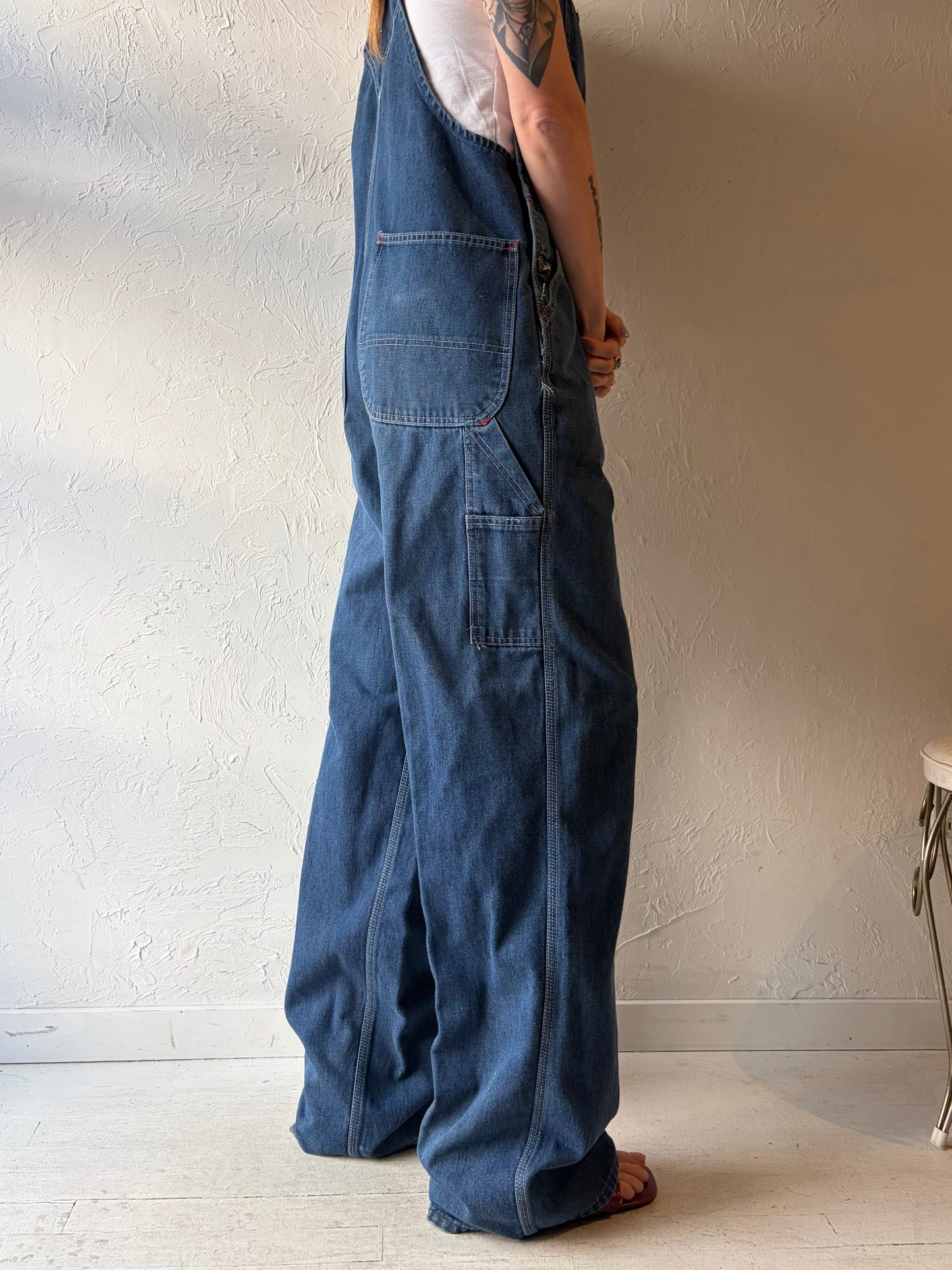 Vintage 'Big Mac' Denim Workwear Overalls / Medium