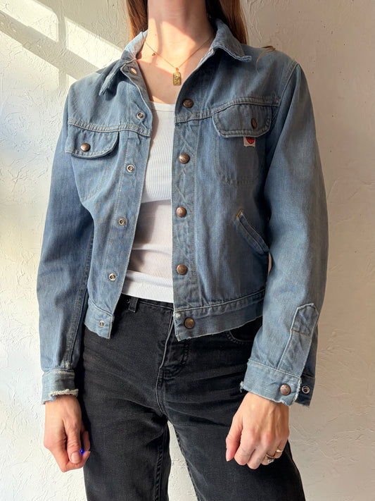 70s 'GWG Kings' Denim Jacket / Small