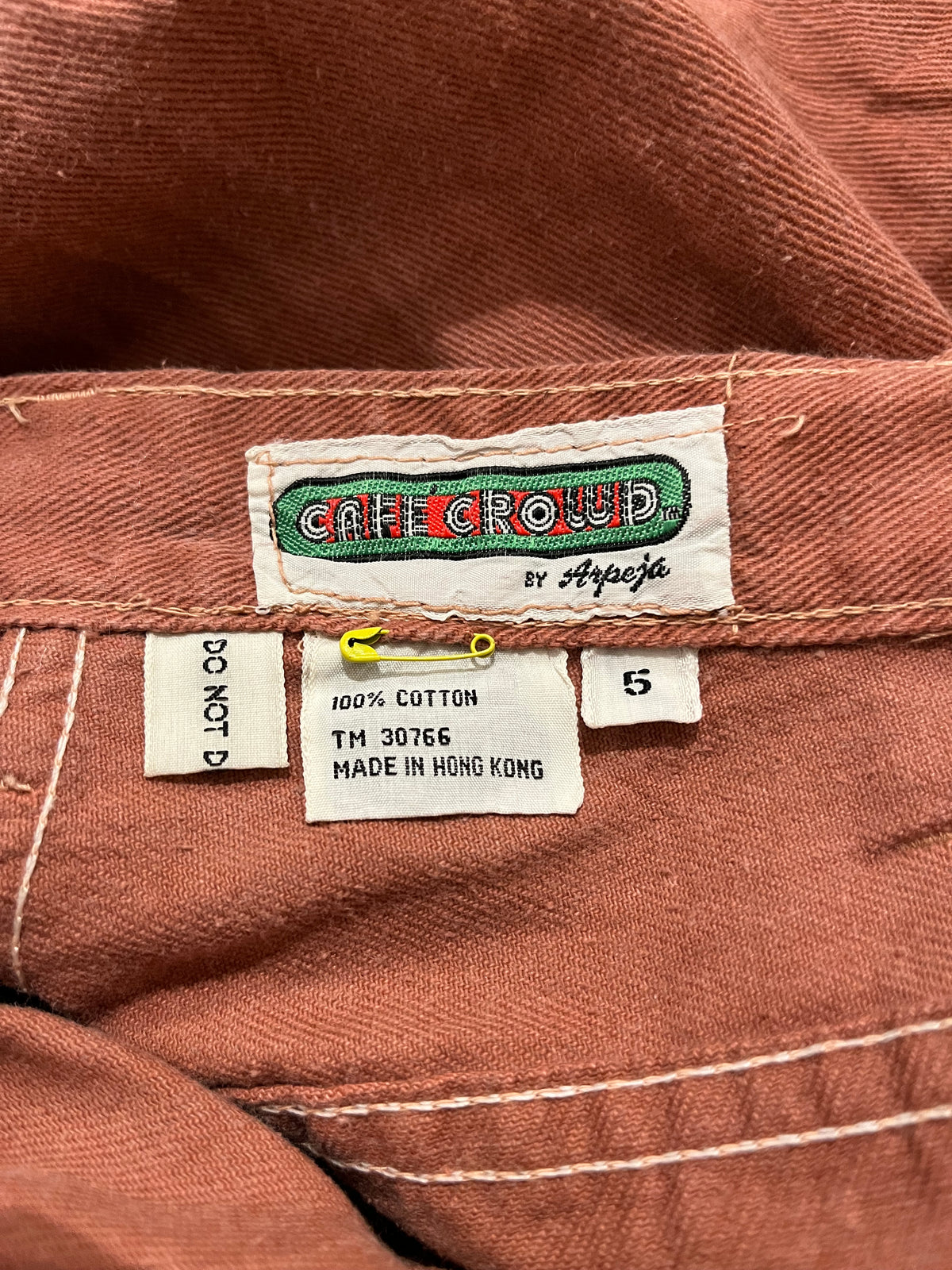 70s 'Arpeja' High Waisted Bell Bottom Jeans / XS