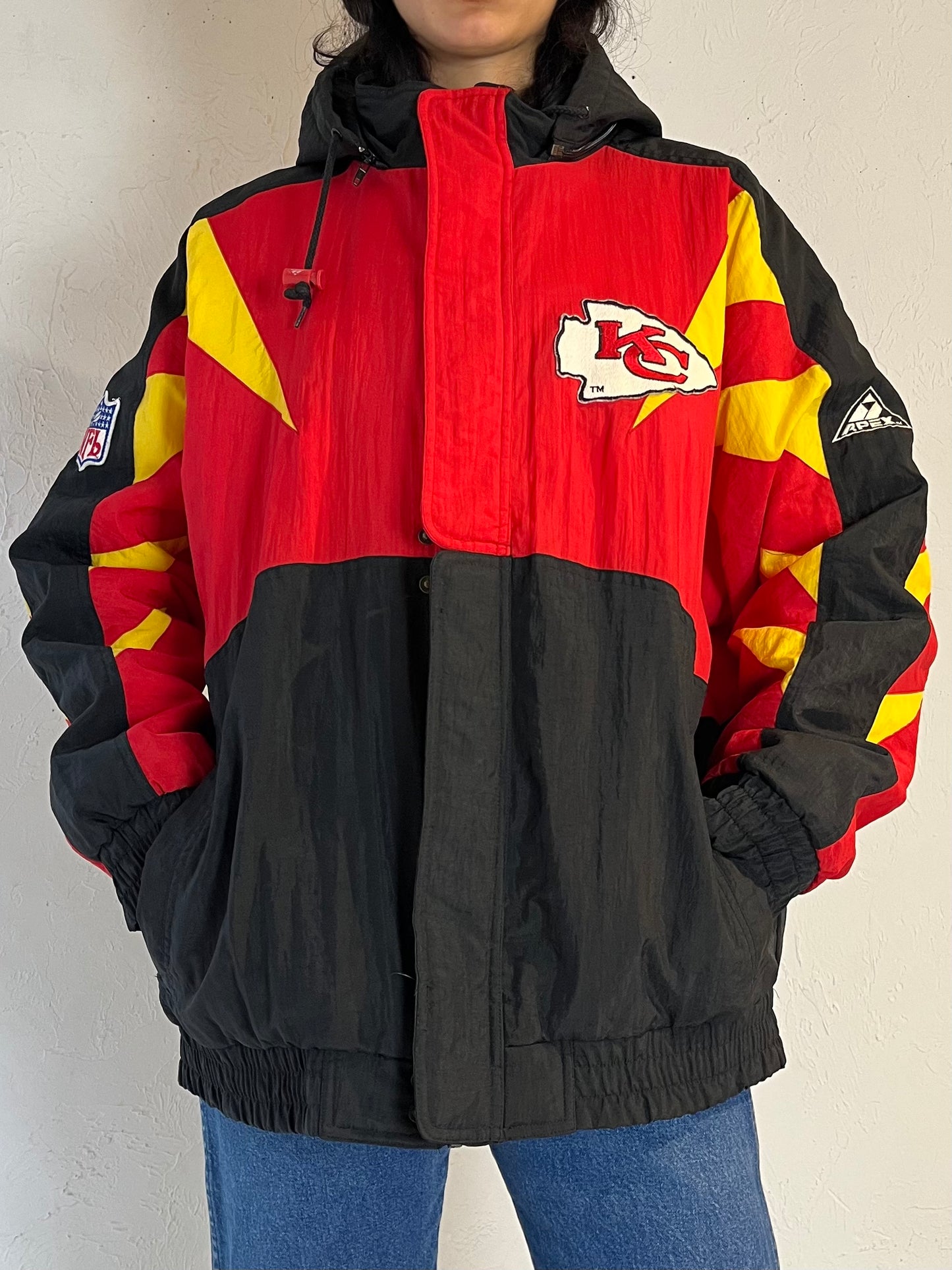 90s ‘Pro Line Kansas City’ Bomber Jacket / Large