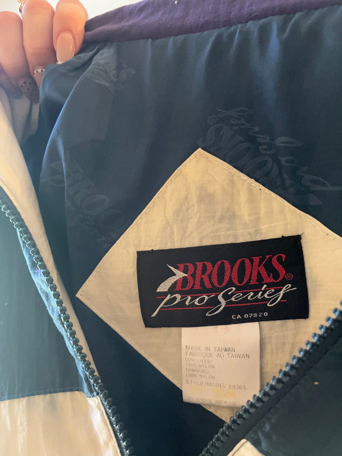 90s 'Brooks' Pro Series  Track Suit Set / Small