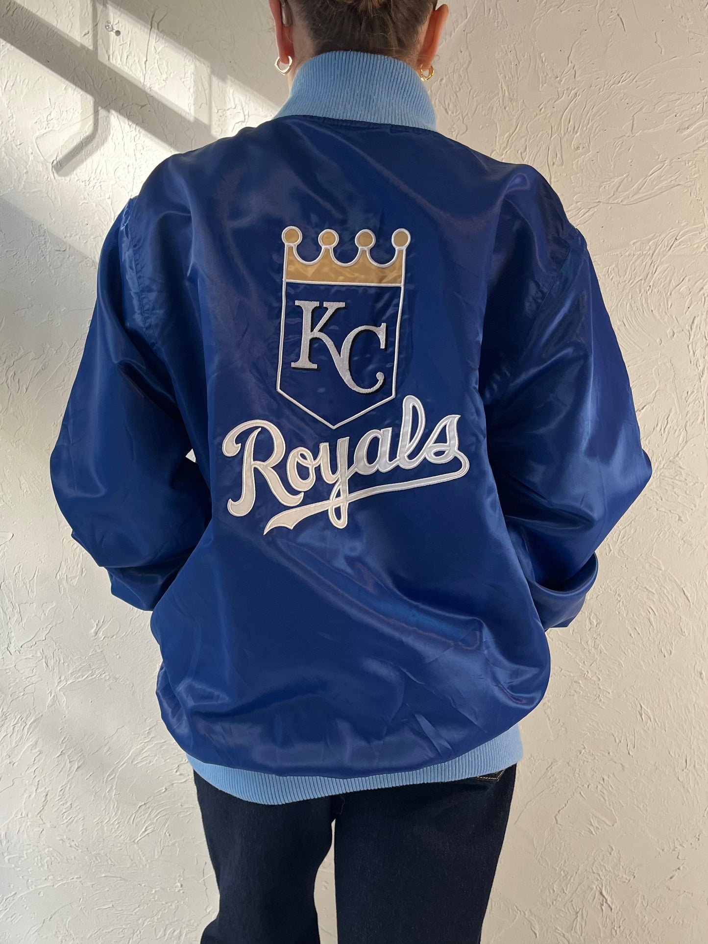 Y2K ‘Kansas City Royals’ Starter Jacket / Medium