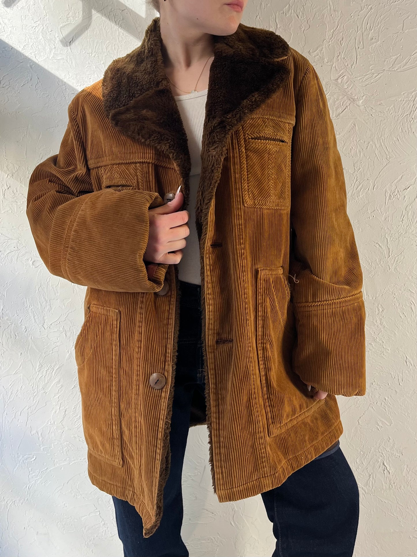 90s ‘Kang Won’ Corduroy Jacket / XLarge