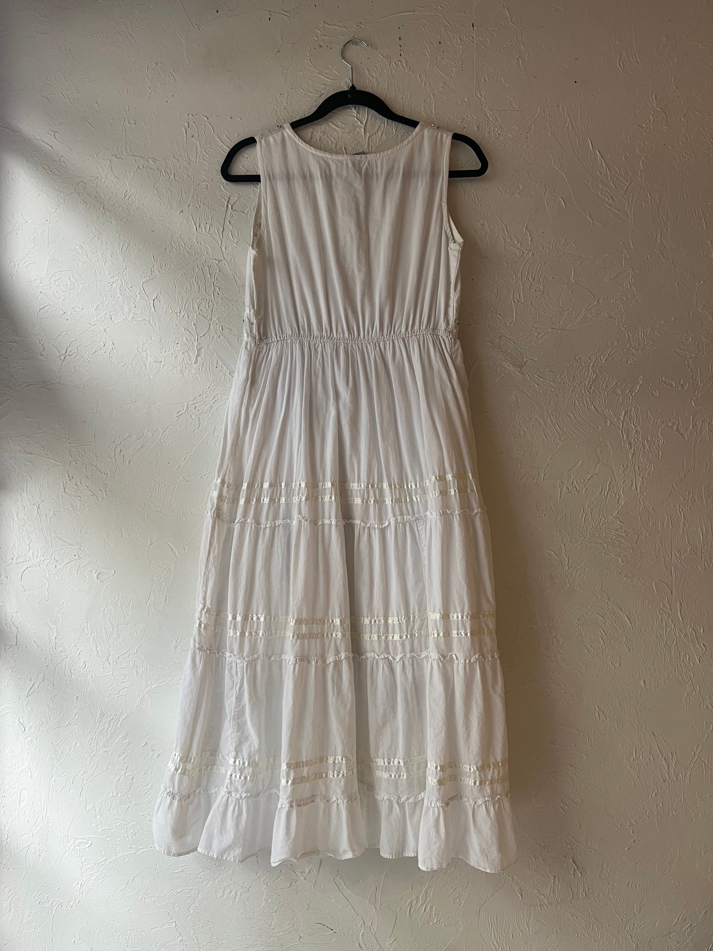 Y2k 'Priti' White Embellished Dress ￼/ Medium