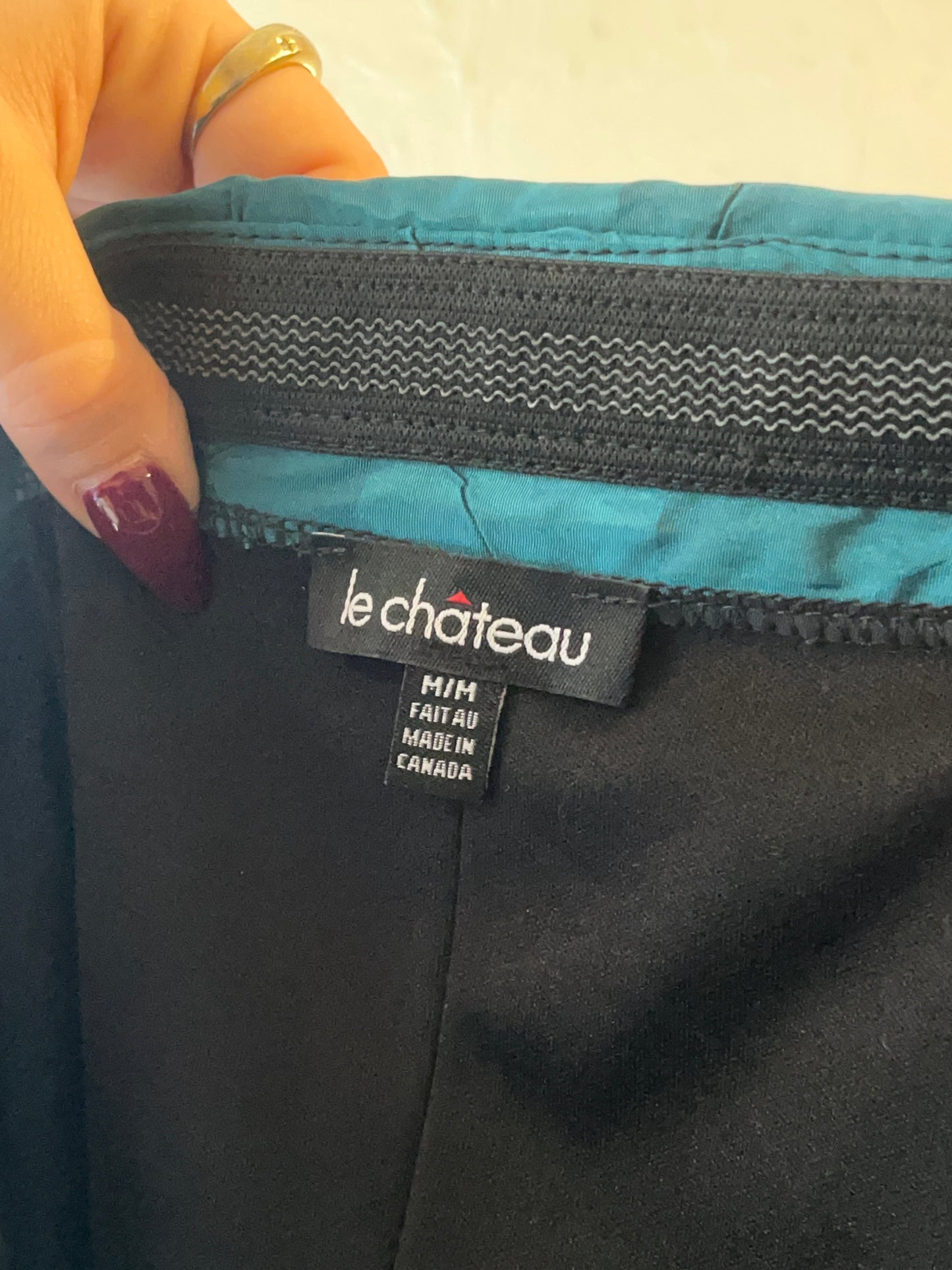 Y2k 'Le Château' Strapless Dress / Medium