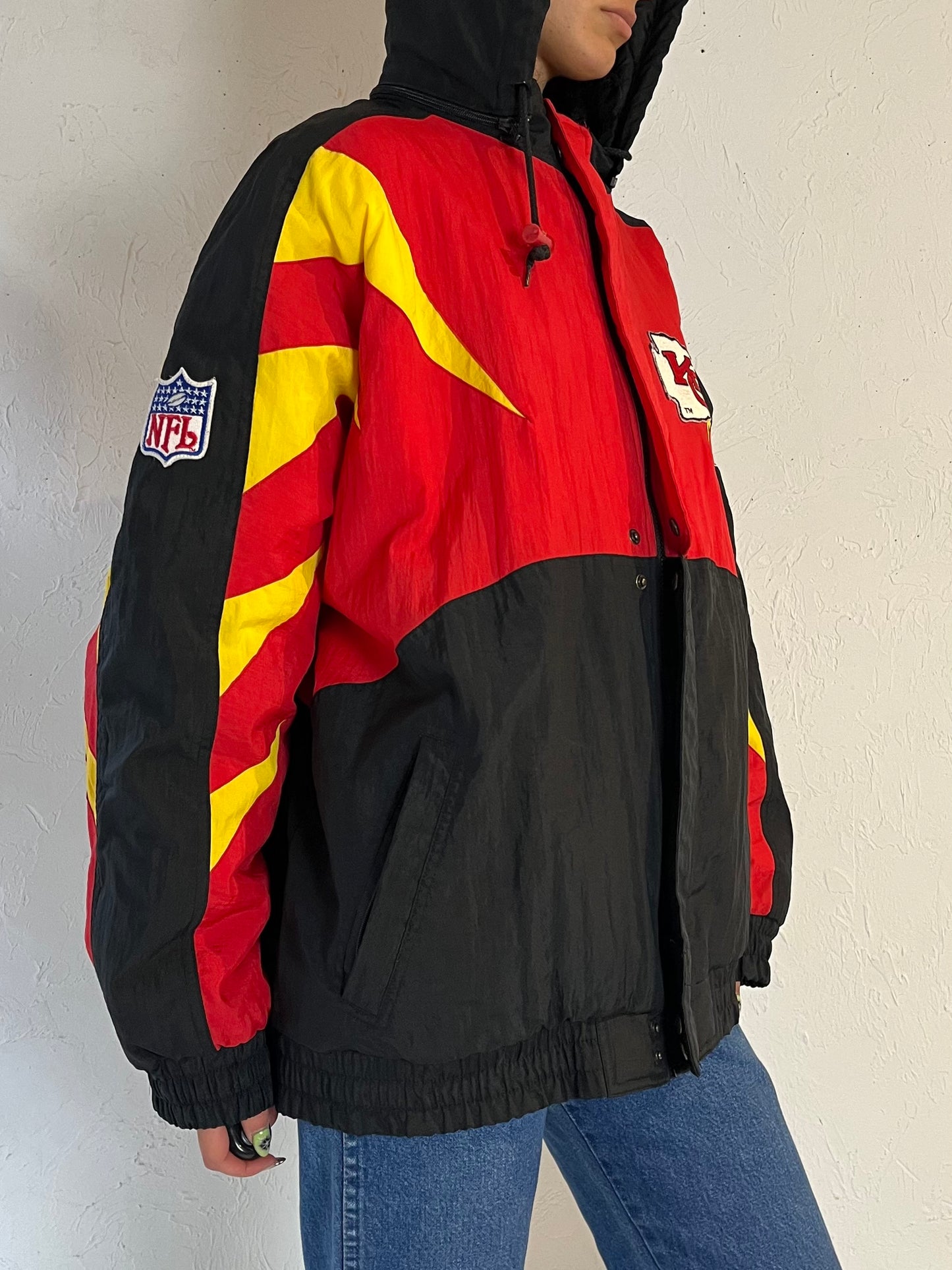 90s ‘Pro Line Kansas City’ Bomber Jacket / Large