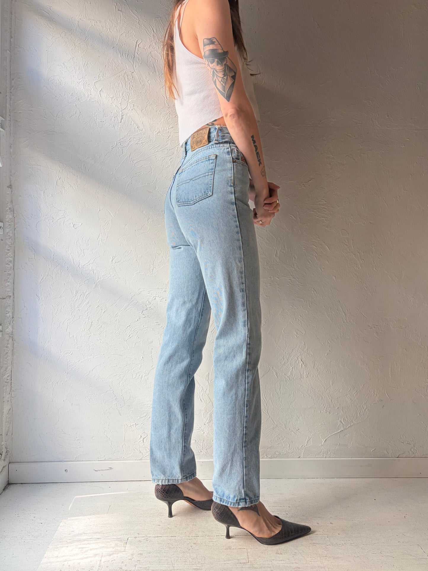 90s 'Buffalo' Vintage Slim Fit Jeans / 24