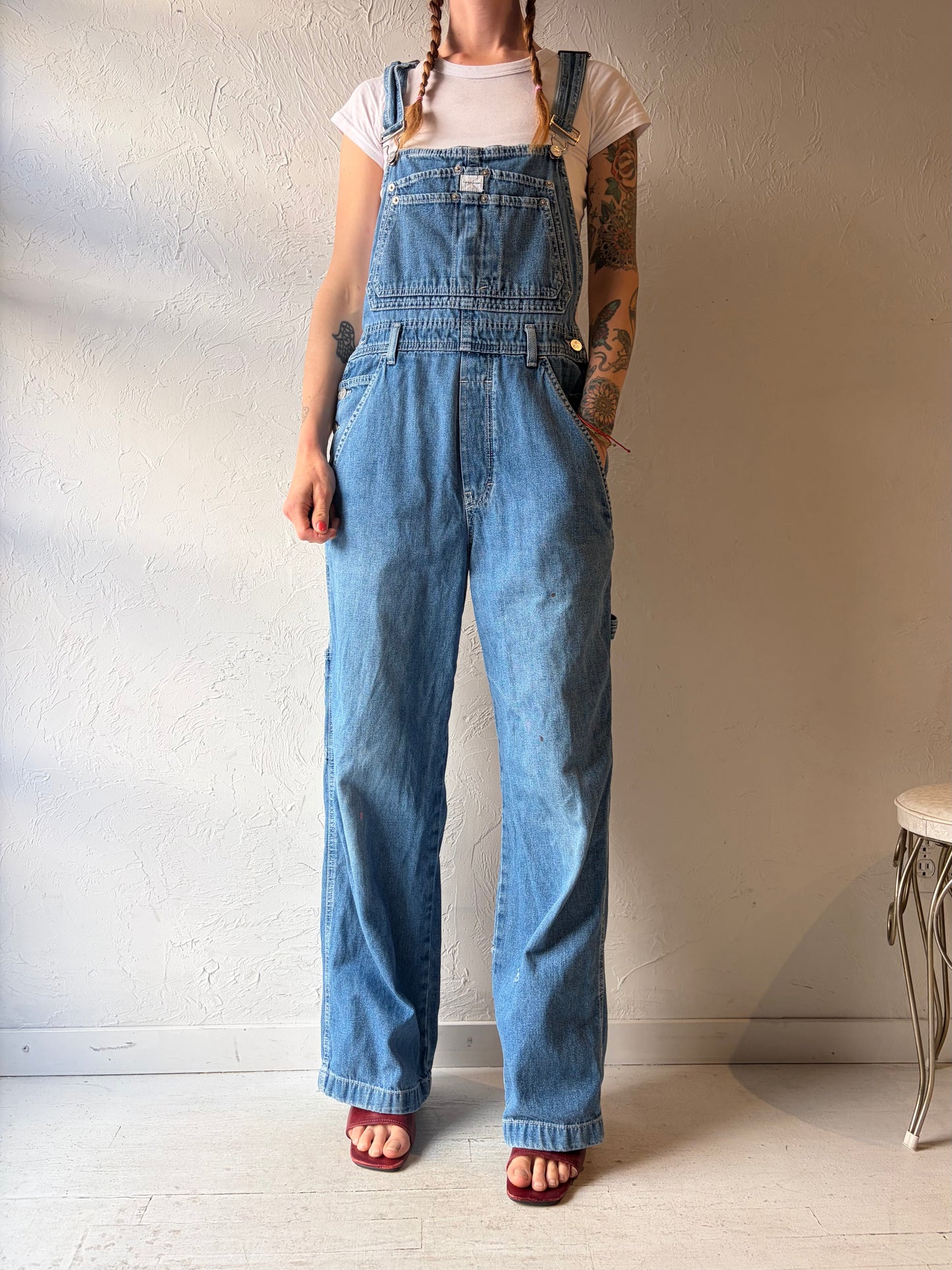 Y2k 'Calvin Klein' Denim Overalls / Medium