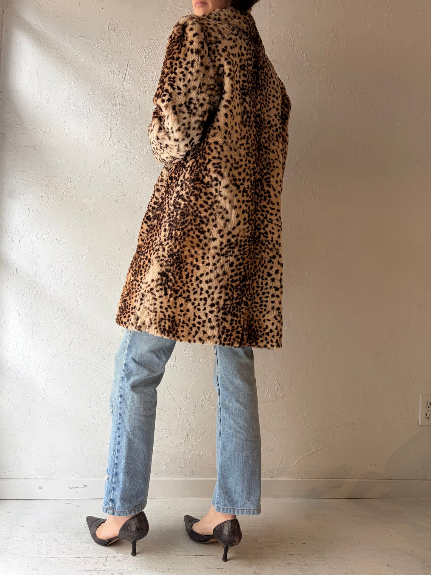 Y2K 'Marvin Richards' Fur Coat / Medium
