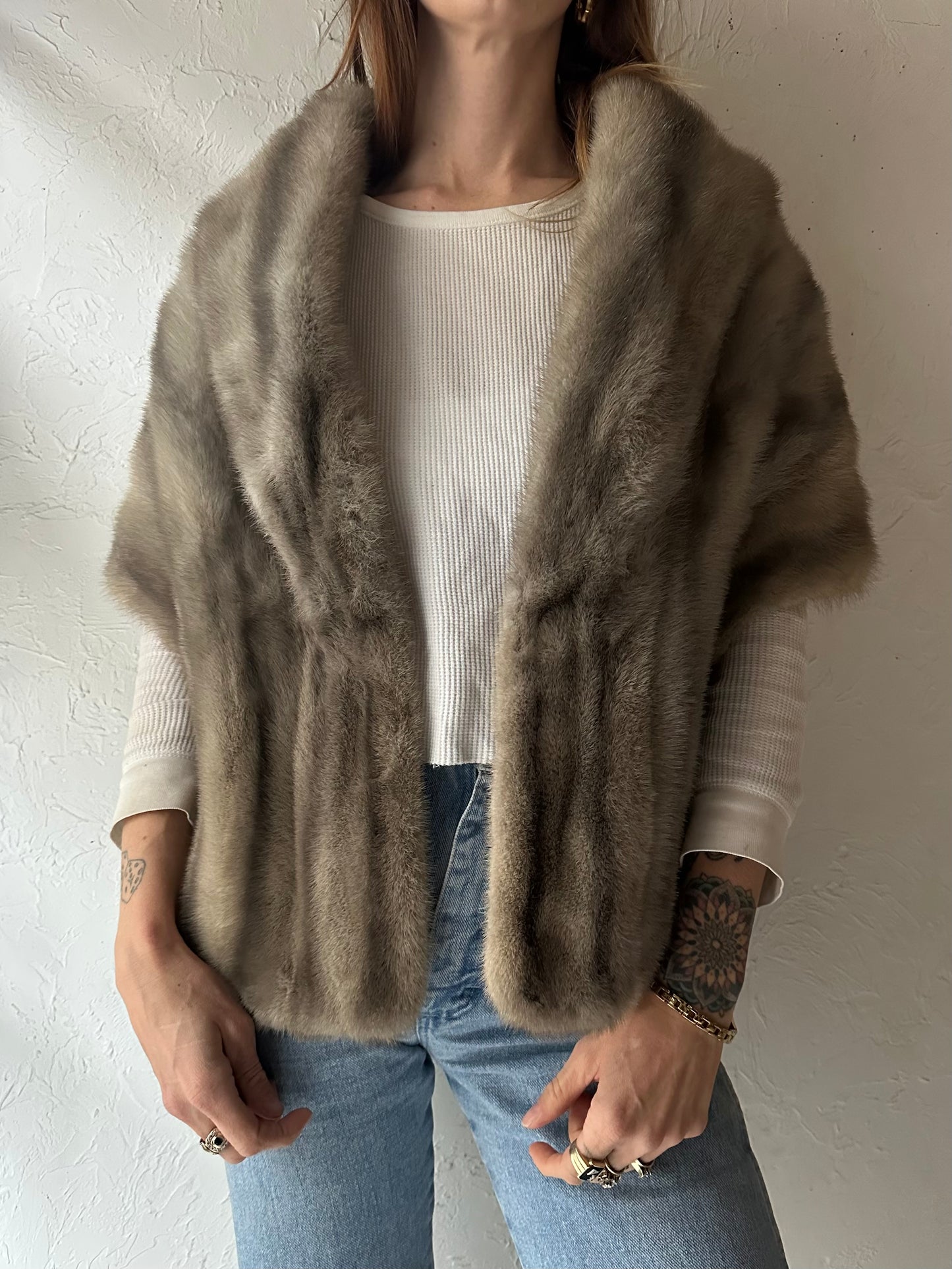 Vintage Authentic Fur Stole