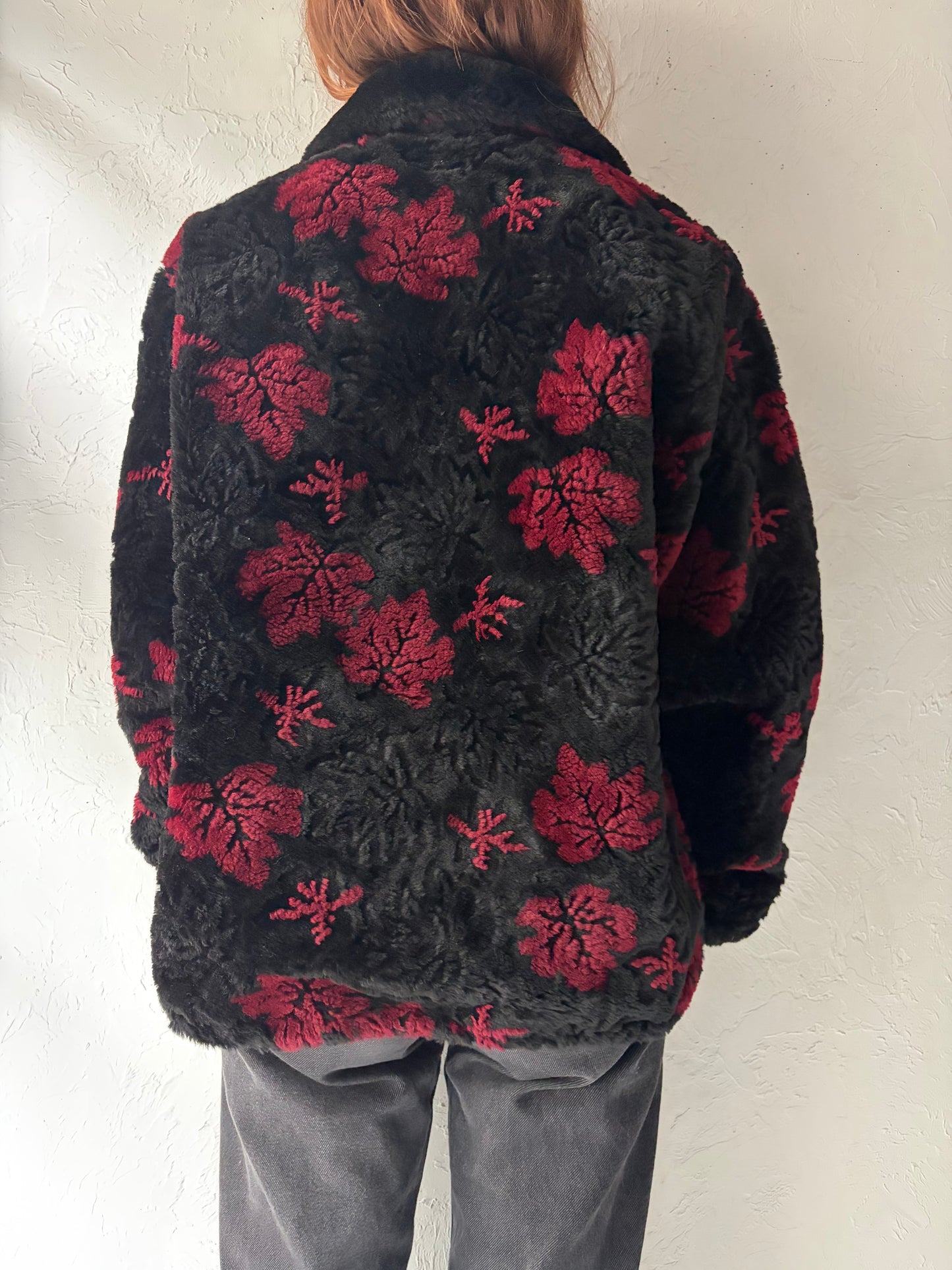 Y2k 'Nanuk' Fleece Bomber Jacket / Large