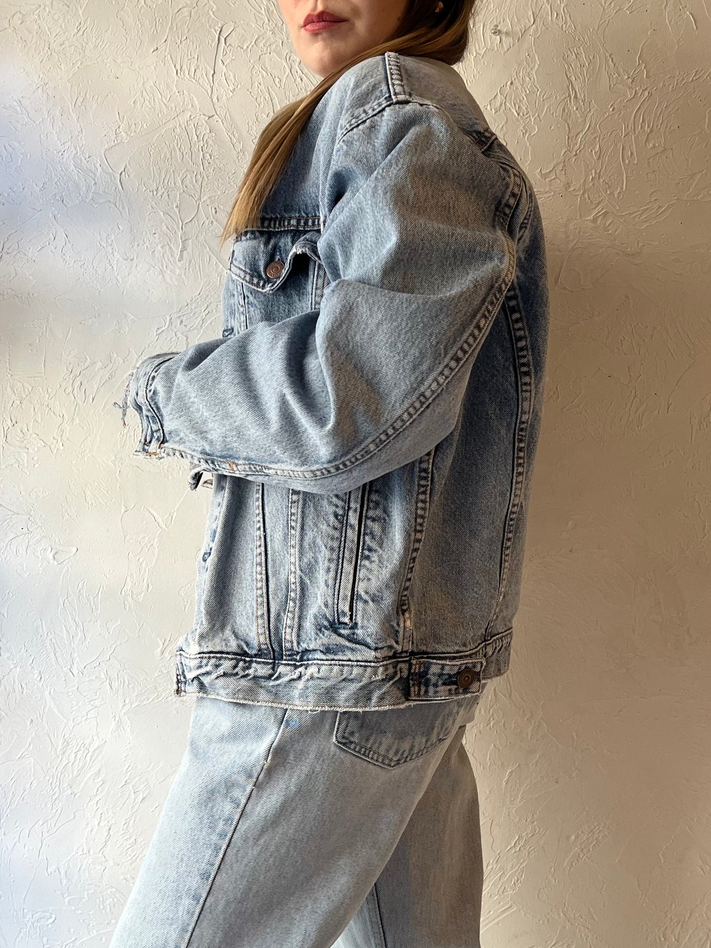 Vintage ‘Levi’s’ Thrashed Denim Jacket / XS