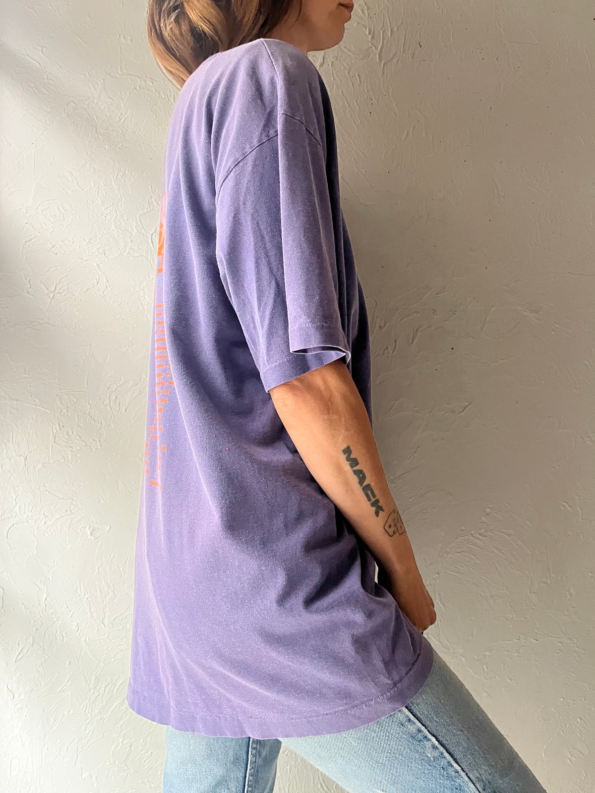 90s 'Phish Fall 1994 Tour' Purple T Shirt / XL